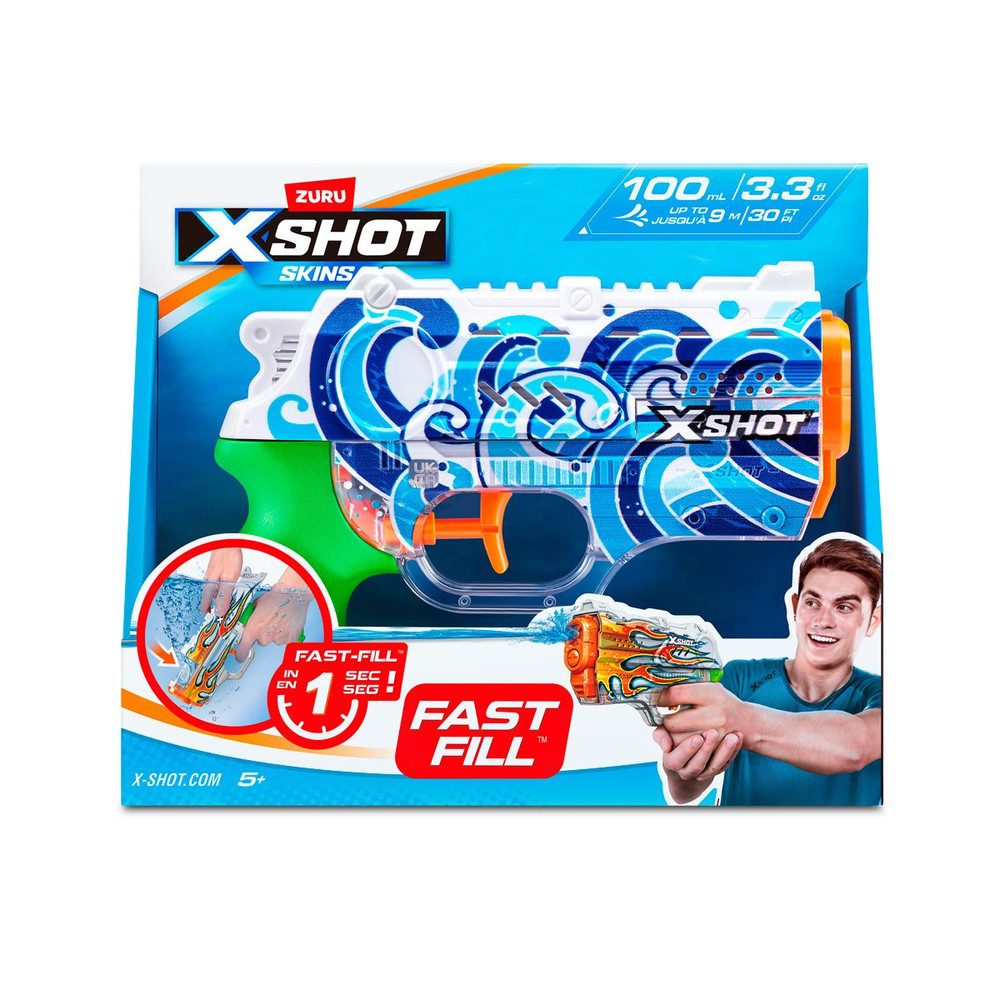 Wasserpistole XShot Skins - Wasserpistole - Nano - Fast Fill - 1 Stück