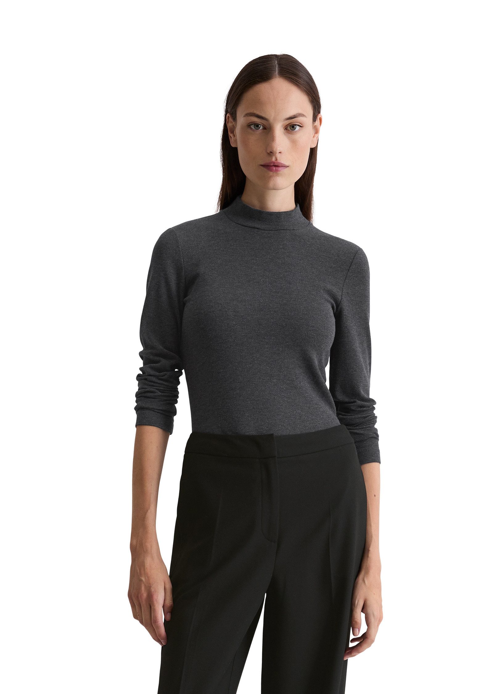 Marc O'Polo Langarmshirt aus TENCEL™ Modal-Baumwolle-Mix günstig online kaufen