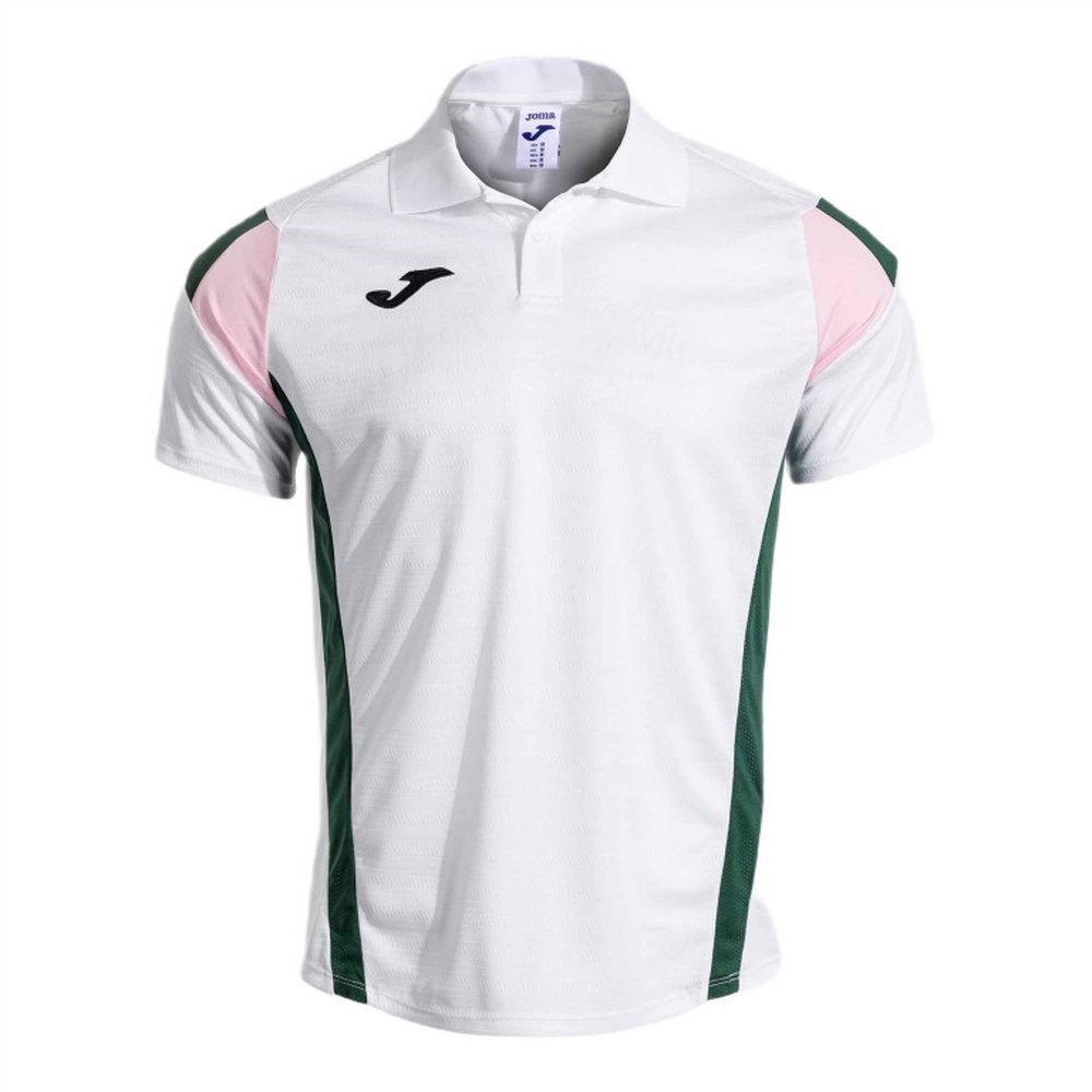 Joma Poloshirt Corta Montreal weiss/grün Herren