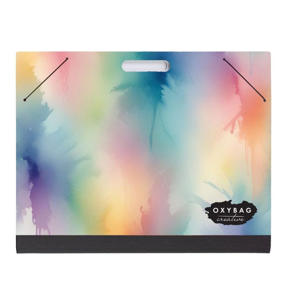 Karton P+P Schreibmappe Sammelmappe A3 - Wasserfarben