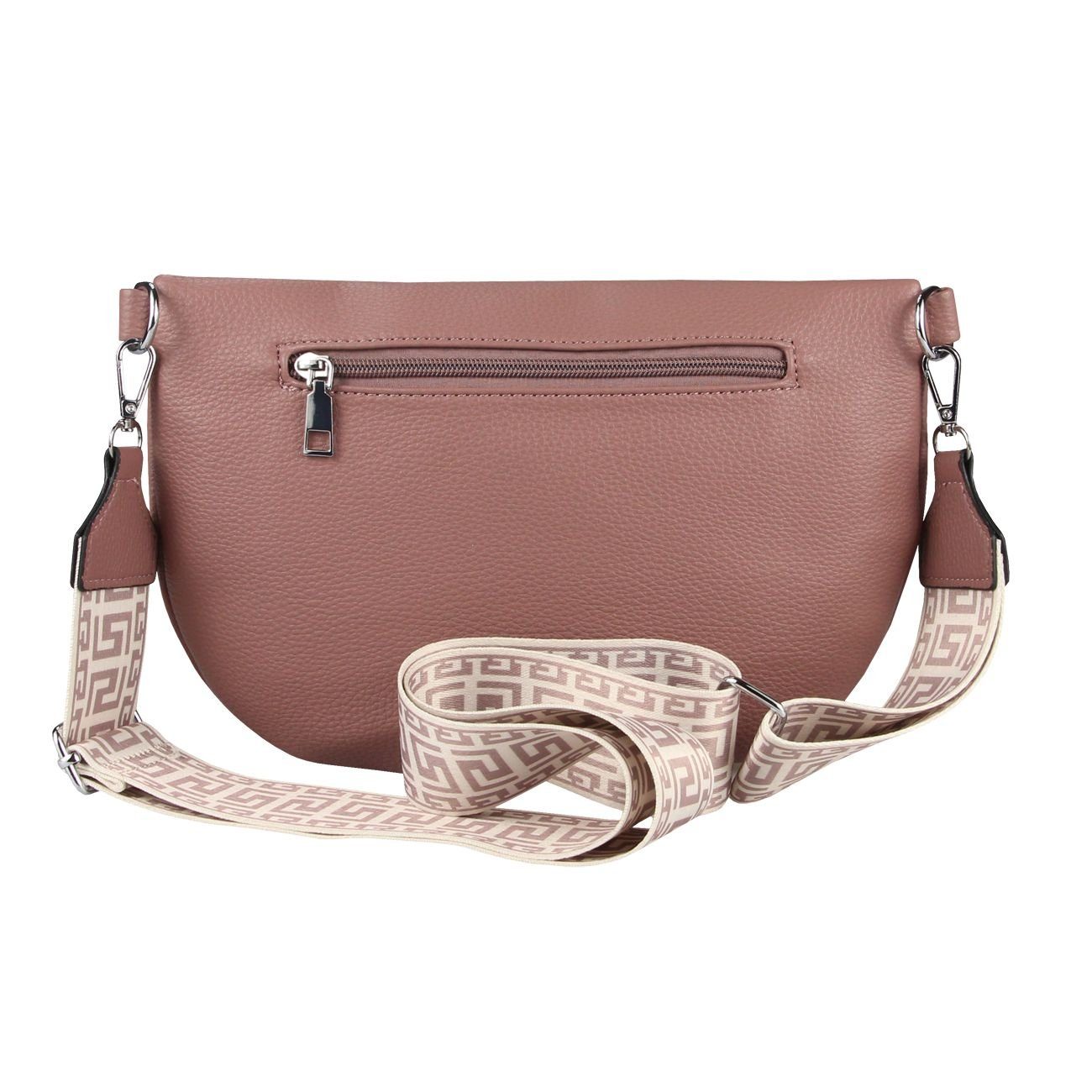 ITALYSHOP24 Bauchtasche Damen Brusttasche Gürteltasche CrossBody, günstig online kaufen