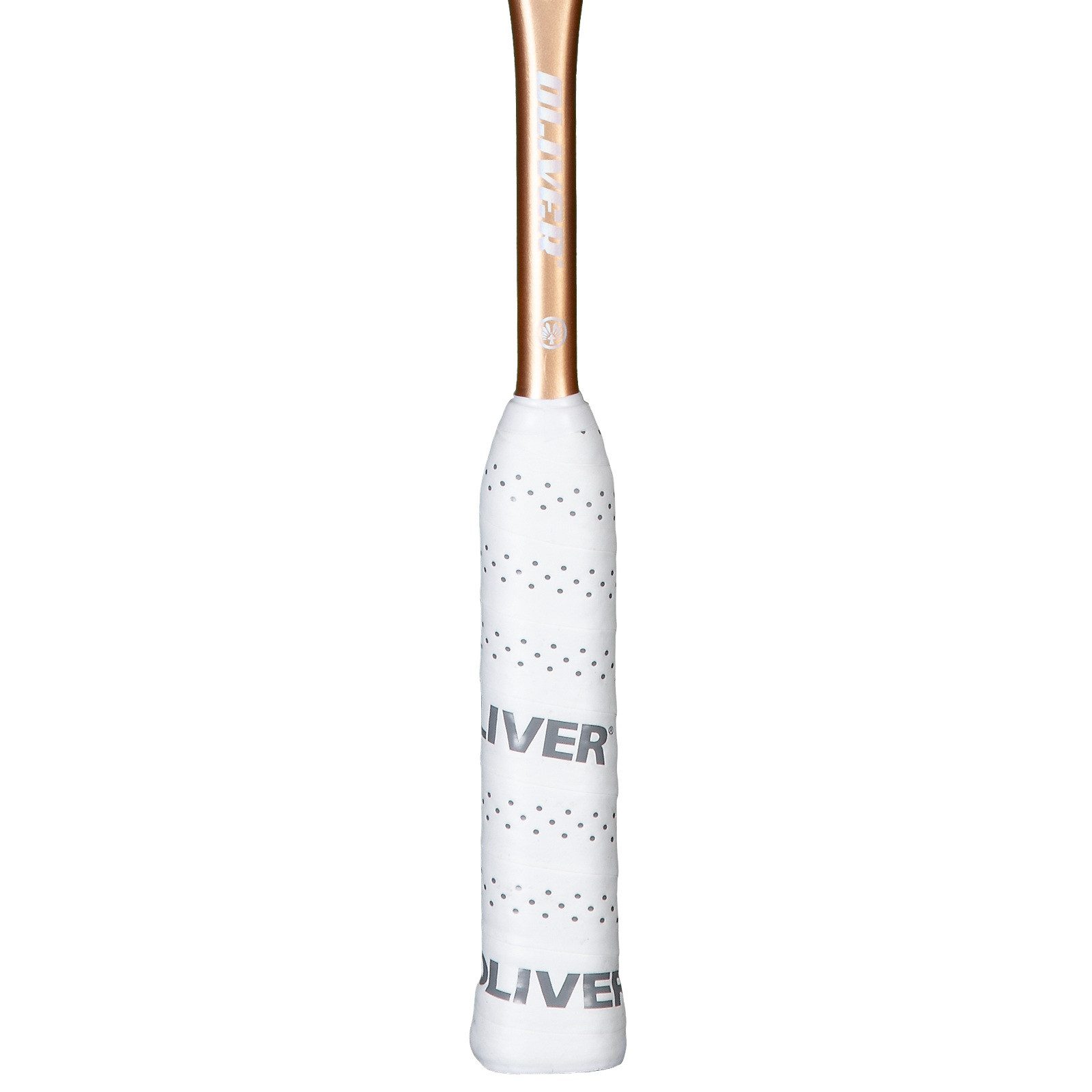 Oliver Squashschläger Apex 320 Champion Edition (120g/ausgewogen) gold/schwarz - besaitet