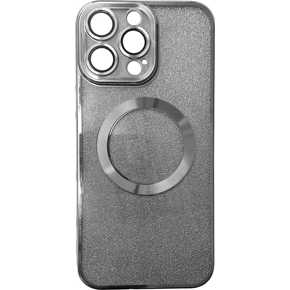 Peter Jäckel Handyhülle Glamour Back Cover Mag für Apple iPhone 16 Pro Max Silver (21222)