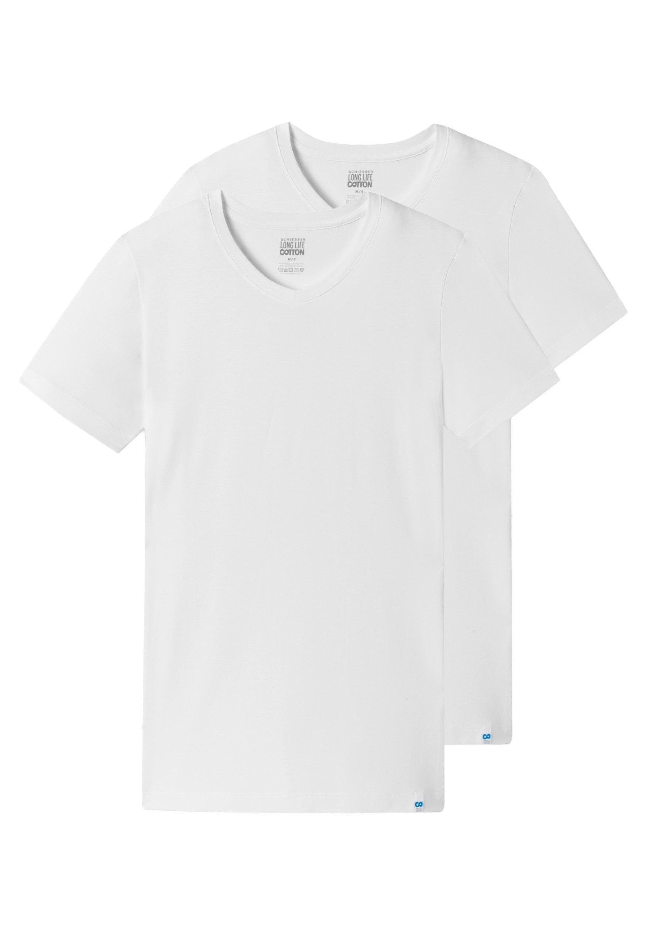 Schiesser Unterhemd 2er Pack Long Life günstig online kaufen