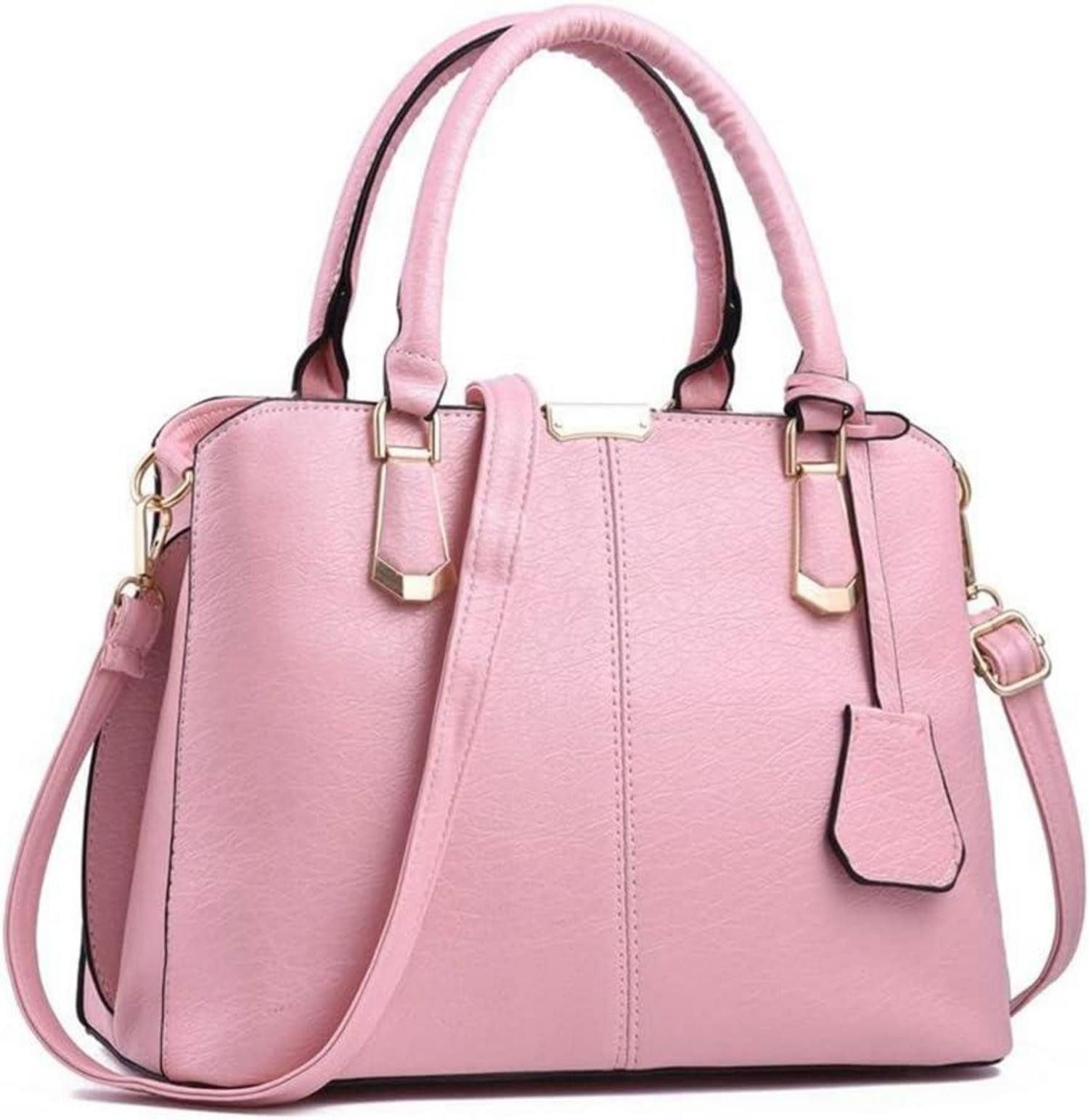 Henkeltasche Damen Henkeltasche Umhängetasche Handtasche PU Leder Anhänger