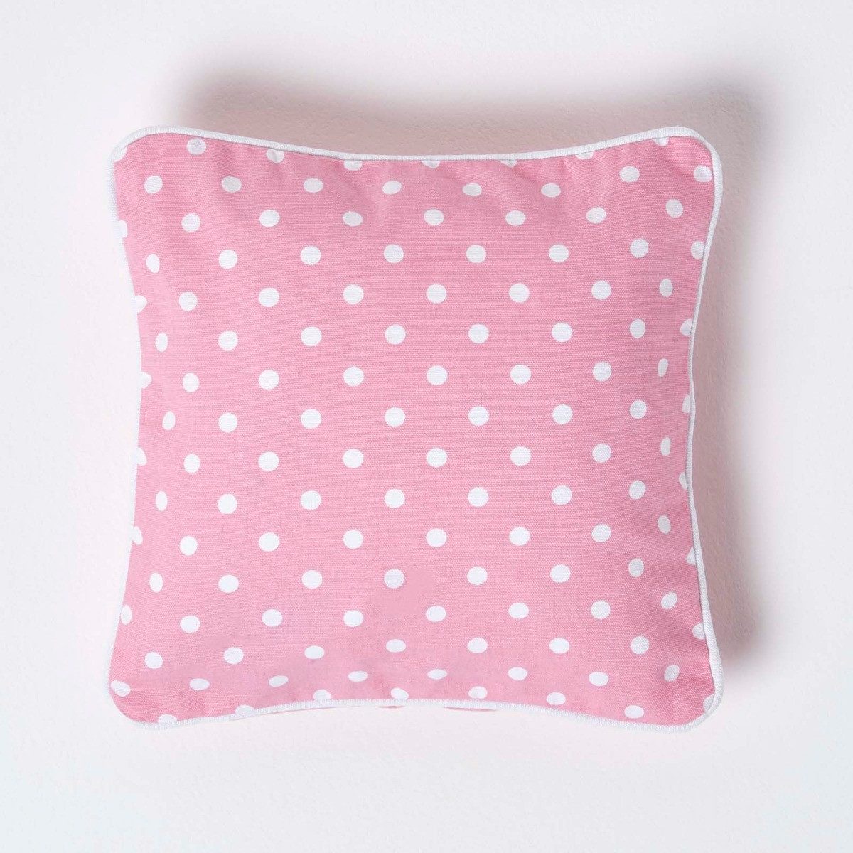 Homescapes Kissenhülle Kissenbezug in Rosa mit günstig online kaufen