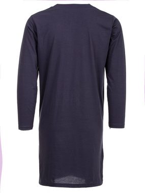 Henry Terre Nachthemd Nachthemd Langarm - Unifarben