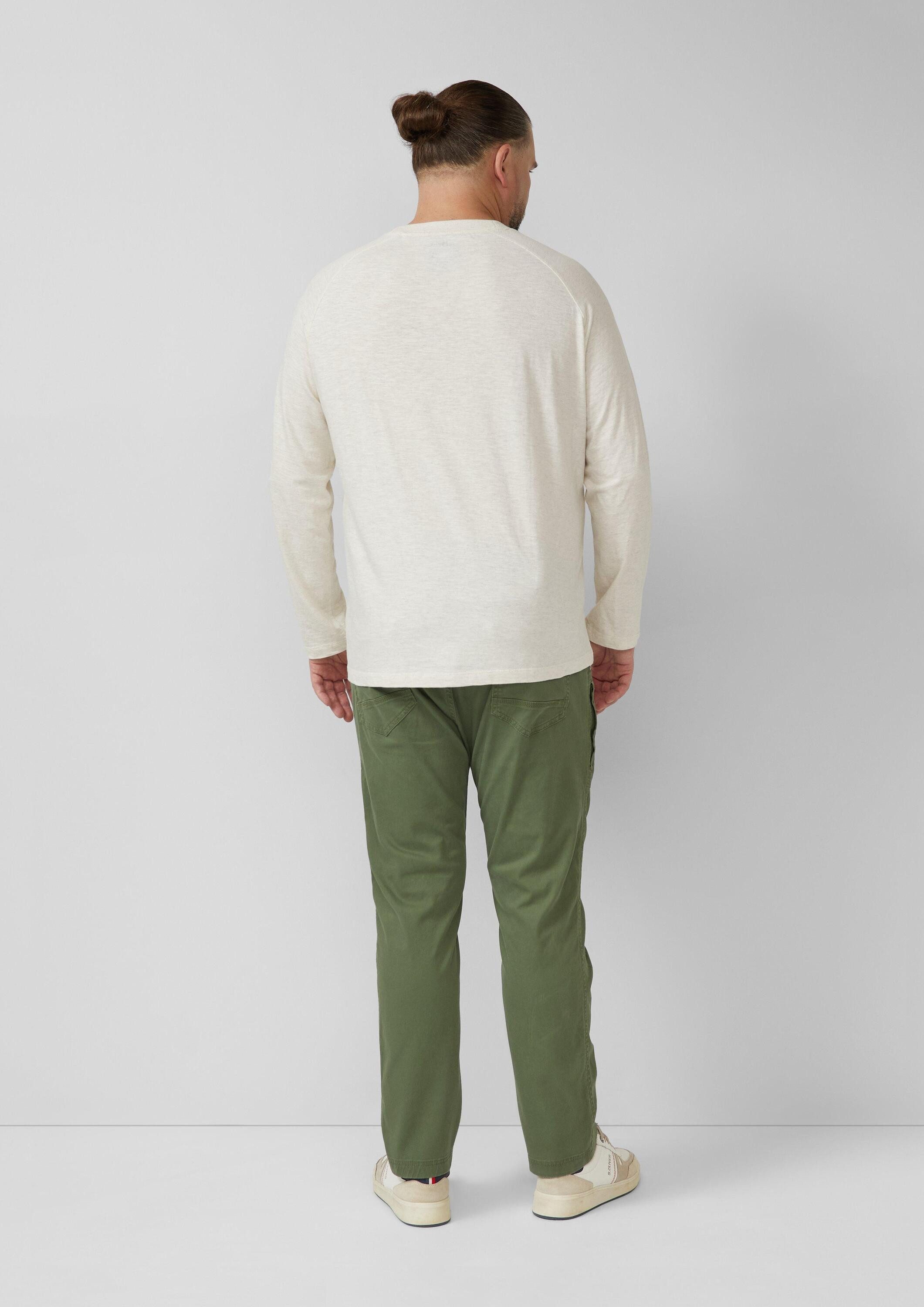 s.Oliver Chinos Hose CASBY Regular-Fit-Hose aus Baumwollstretch im Workerstyle