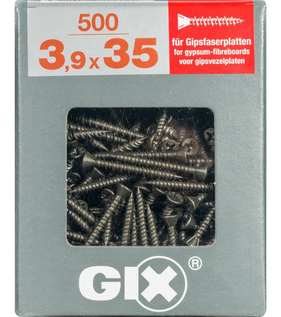 SPAX Trockenbauschrauber Spax Schnellbauschrauben 3.9 x 35 mm PH 2 - 500