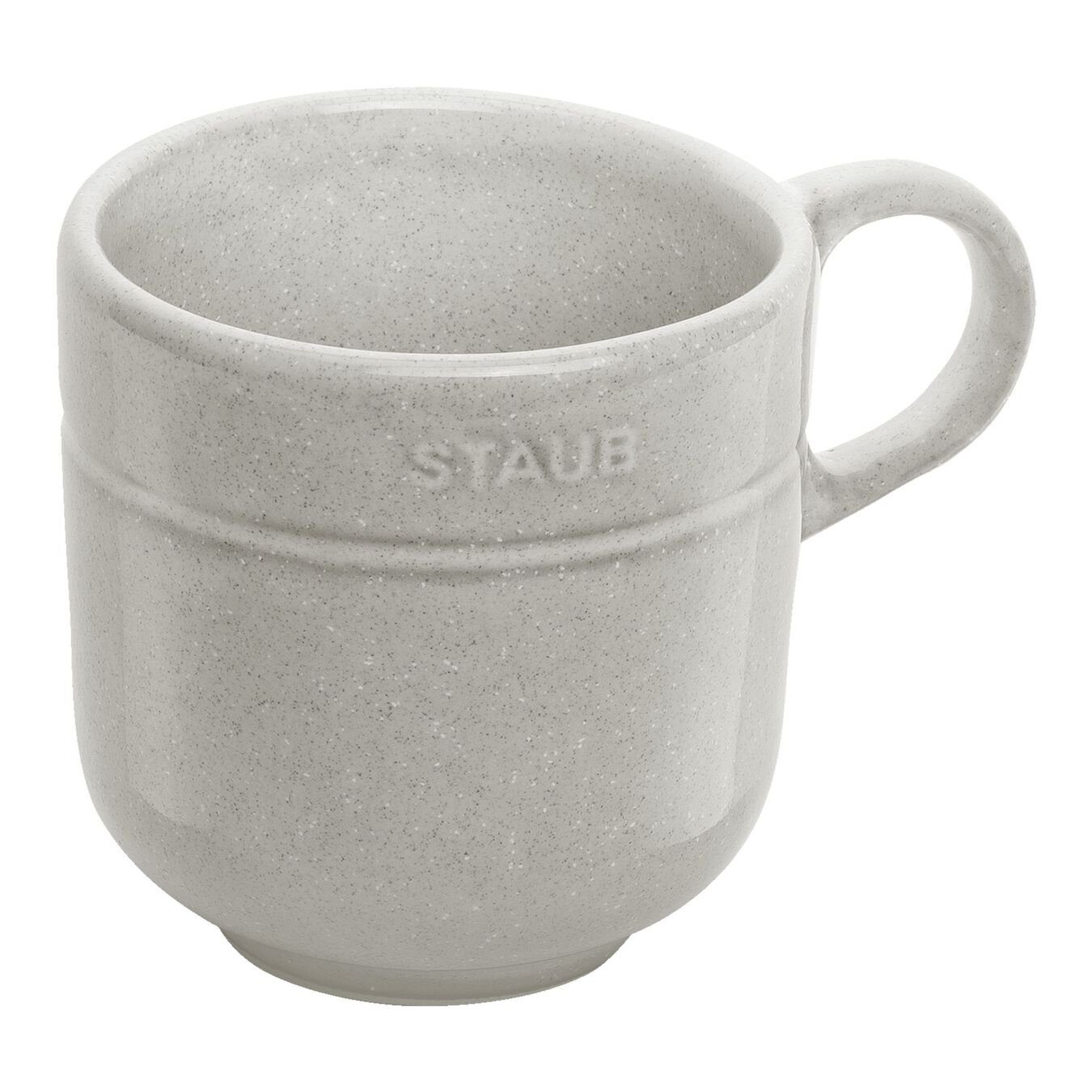 Staub Tasse Staub Dining Line Tasse, 300 ml Weisser Trüffel Keramik, Keramik