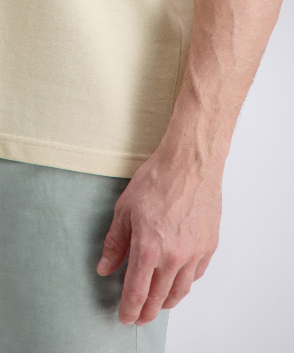 Pierre Cardin Poloshirt offener Polokragen