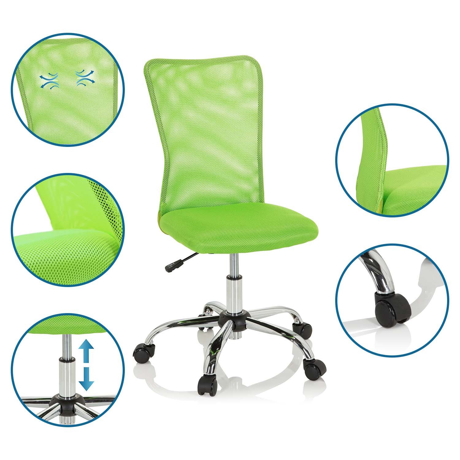 hjh OFFICE Drehstuhl Kinderdrehstuhl KIDDY NET günstig online kaufen