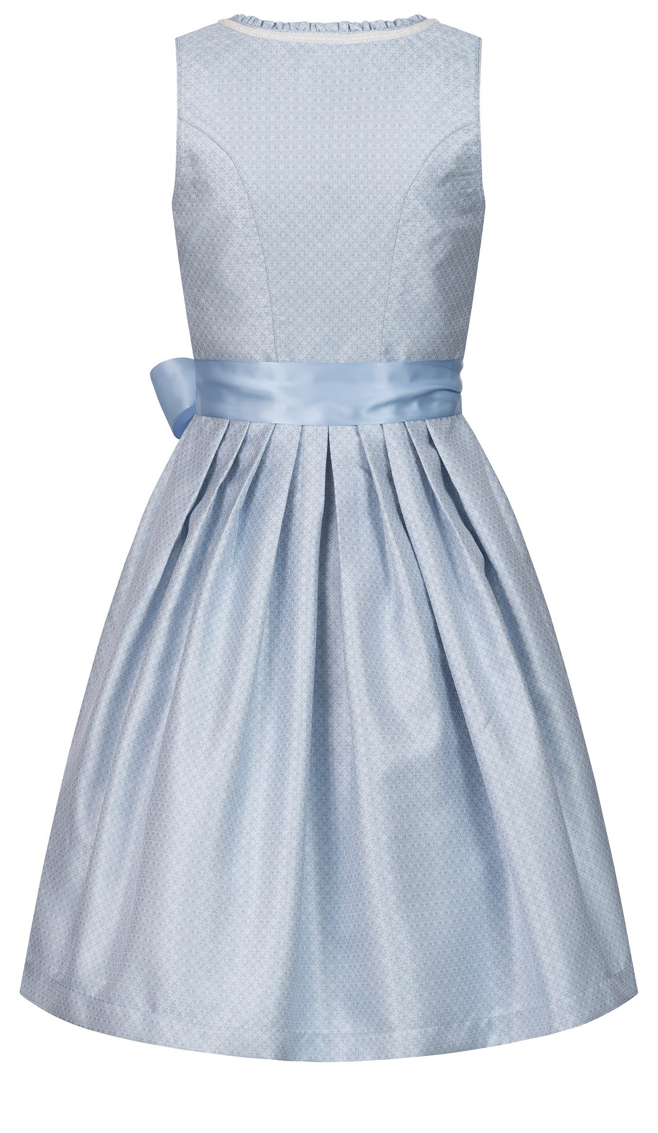 Nübler Trachtenkleid Midi Dirndl Gardi in Eisblau von Nübler günstig online kaufen