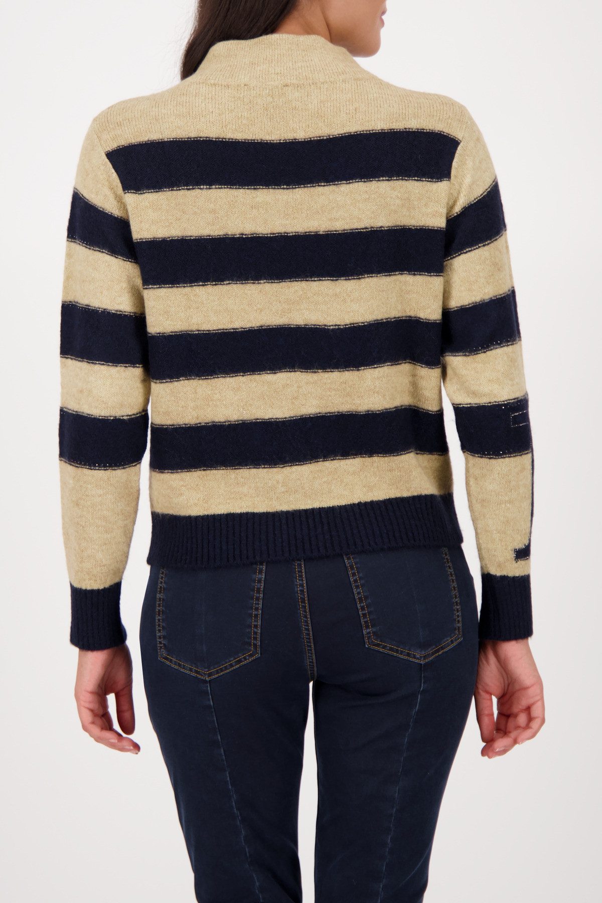 Monari Strickpullover Pullover Ringel Regular fit günstig online kaufen