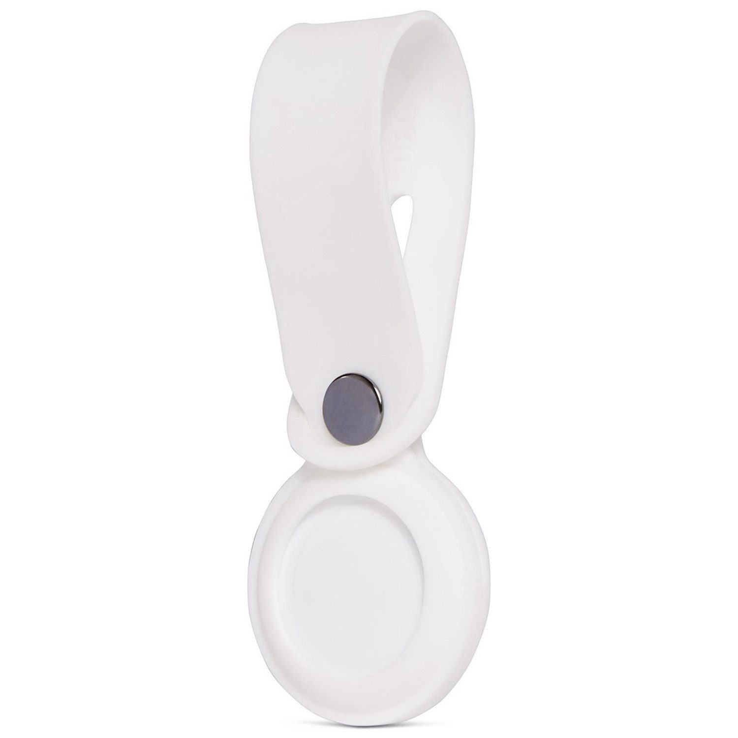 DECODED Decoded Silicone Loop Apple AirTag - Weiß Bluetooth-Tracker