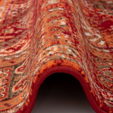 Designteppich Designer Teppich Pop-Vintage Orient Bordüre, Pergamon, Rechteckig, Höhe: 6 mm
