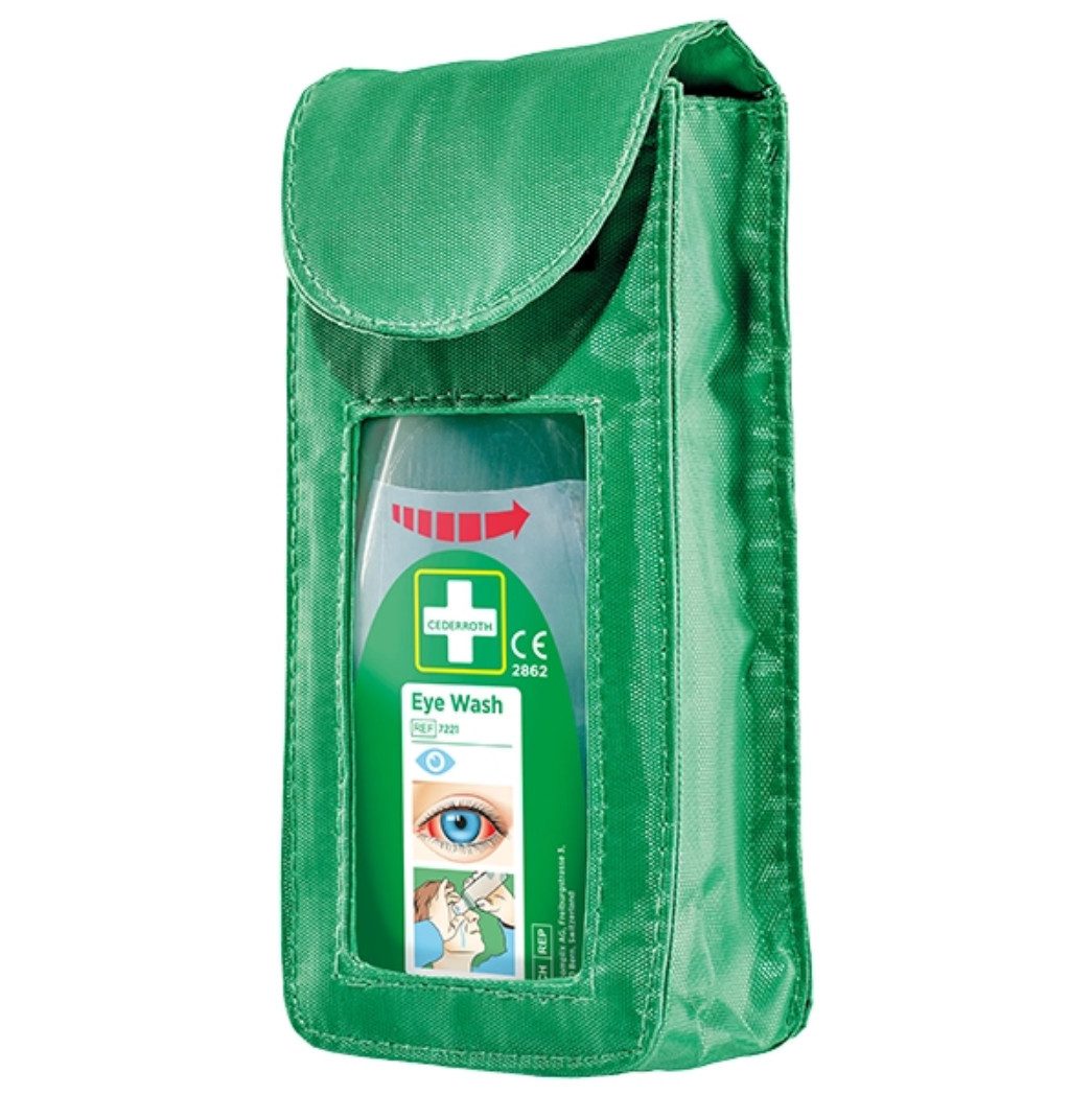 Cederroth Erste-Hilfe-Set Cederroth Augendusche im Taschenformat, (Augenspülflasche mobil, 1 St), Steril und ohne Konservierungsmittel, Einwegprodukt