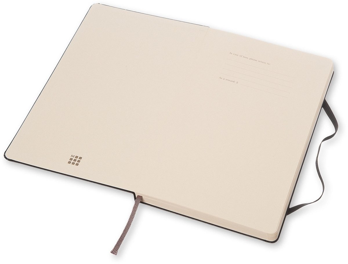 MOLESKINE Notizbuch Notizbuch Large A5 Punktraster Hardcover 120 Blatt schwarz