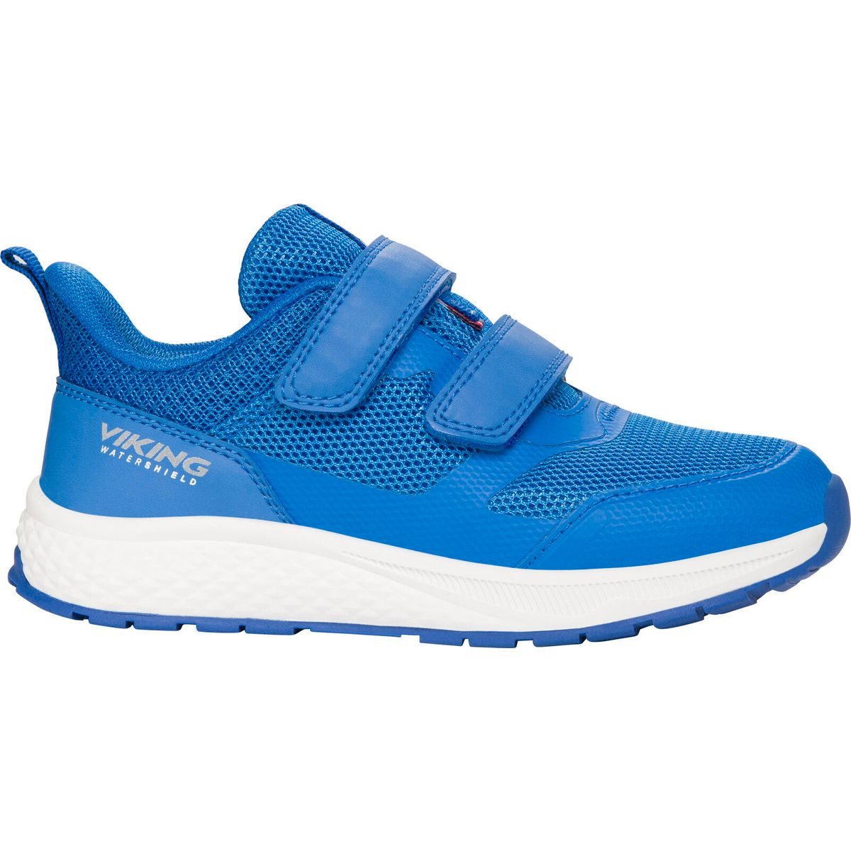 Viking Bouncy WP 2V Hikingschuh Wasserdichte Kinderschuhe mit Klettverschluss, stoßdämpfender Sohle