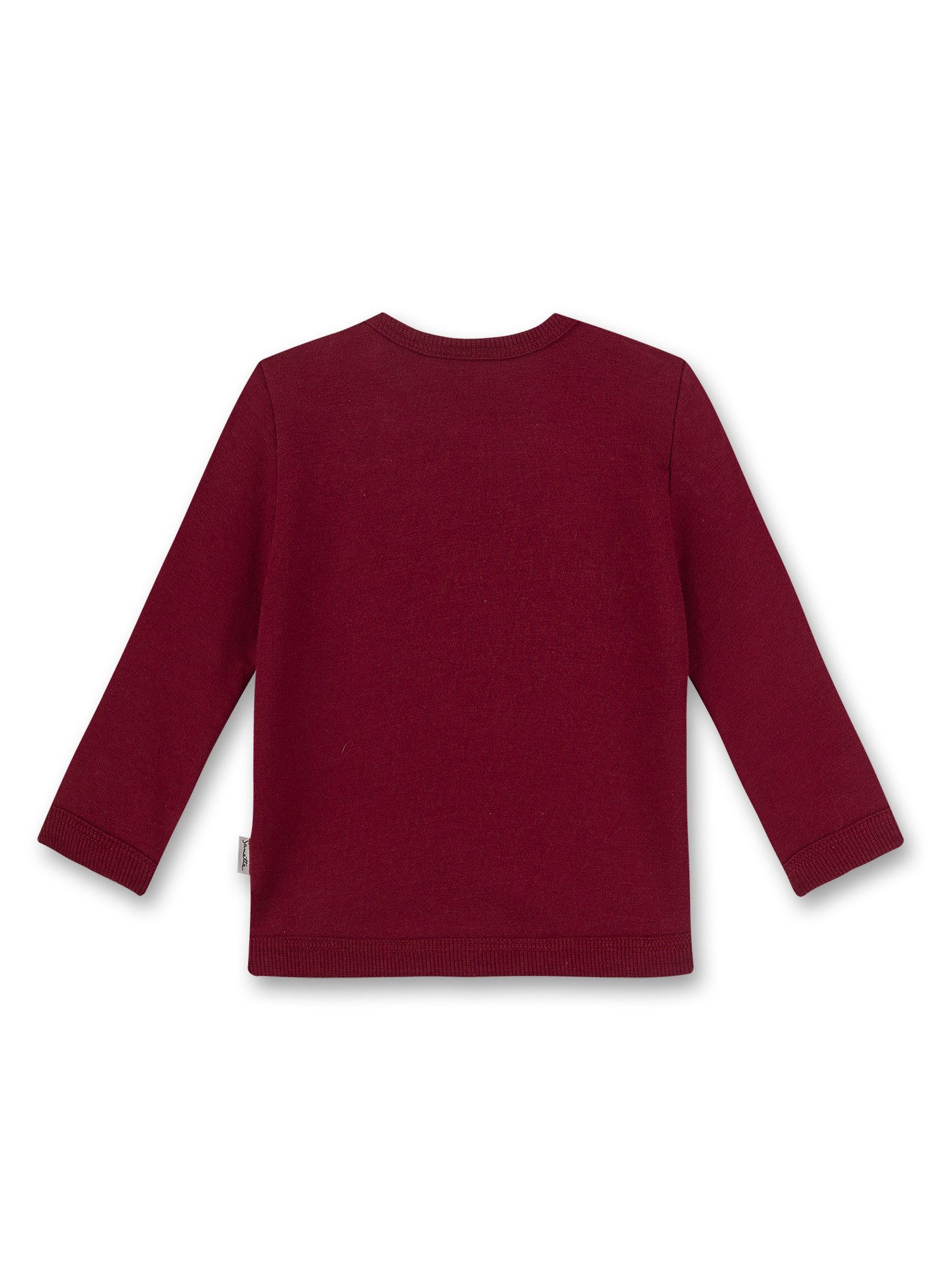 Sanetta Sweater Baby Sweatshirt aus Baumwollmix mit Stickmotiv