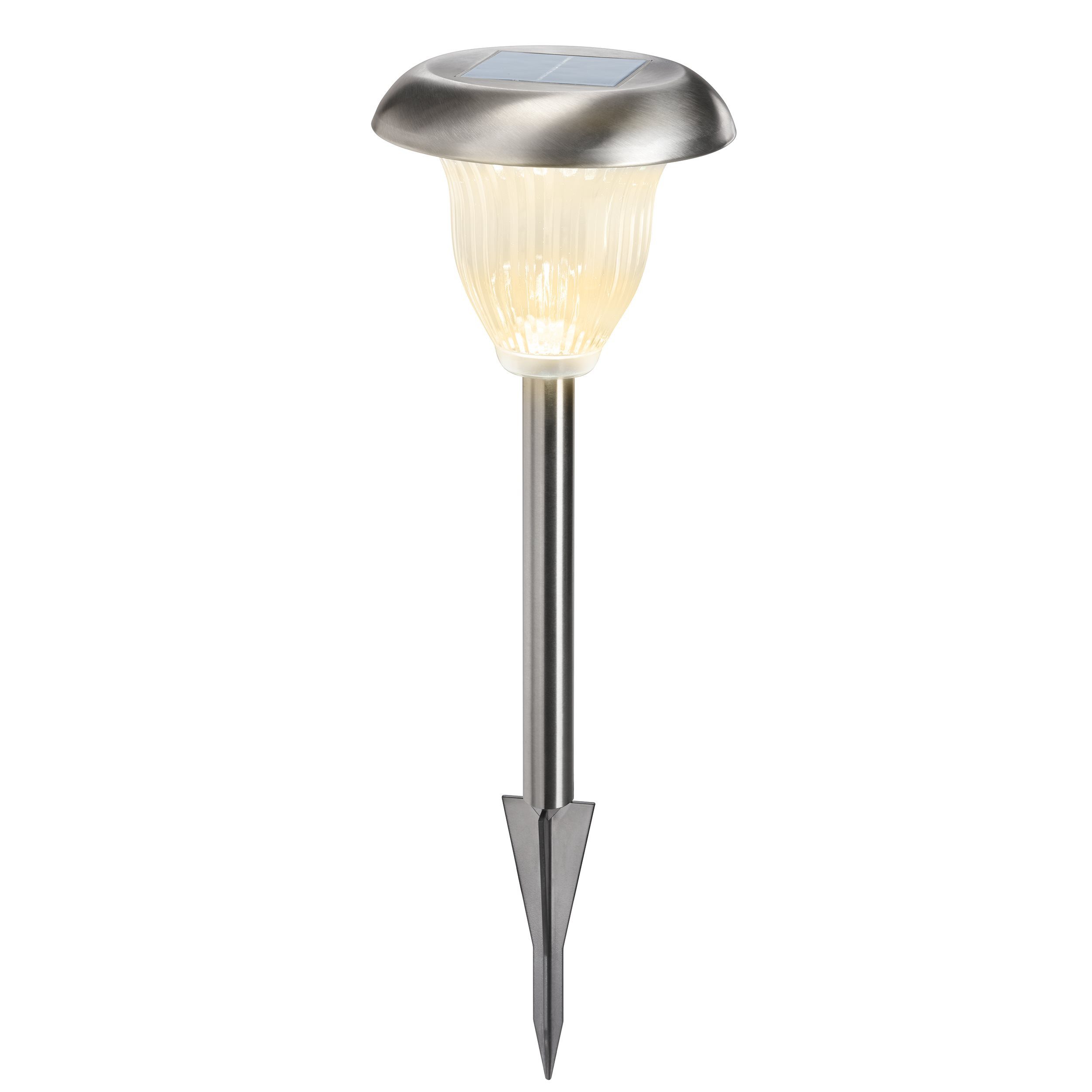 esotec LED Gartenleuchte Solar Stableuchte Flower Light, DUO COLOR ww+kw 2800K 6500K 102604