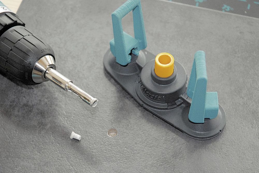 Wolfcraft Fliesenbohrer Wolfcraft Diamant-Bohrer Ø 6 mm Rundschaft