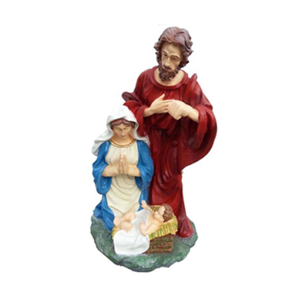 JVmoebel Dekofigur Maria und Josef Kind Jesus Figur Statue Figuren Skulpturen Statuen