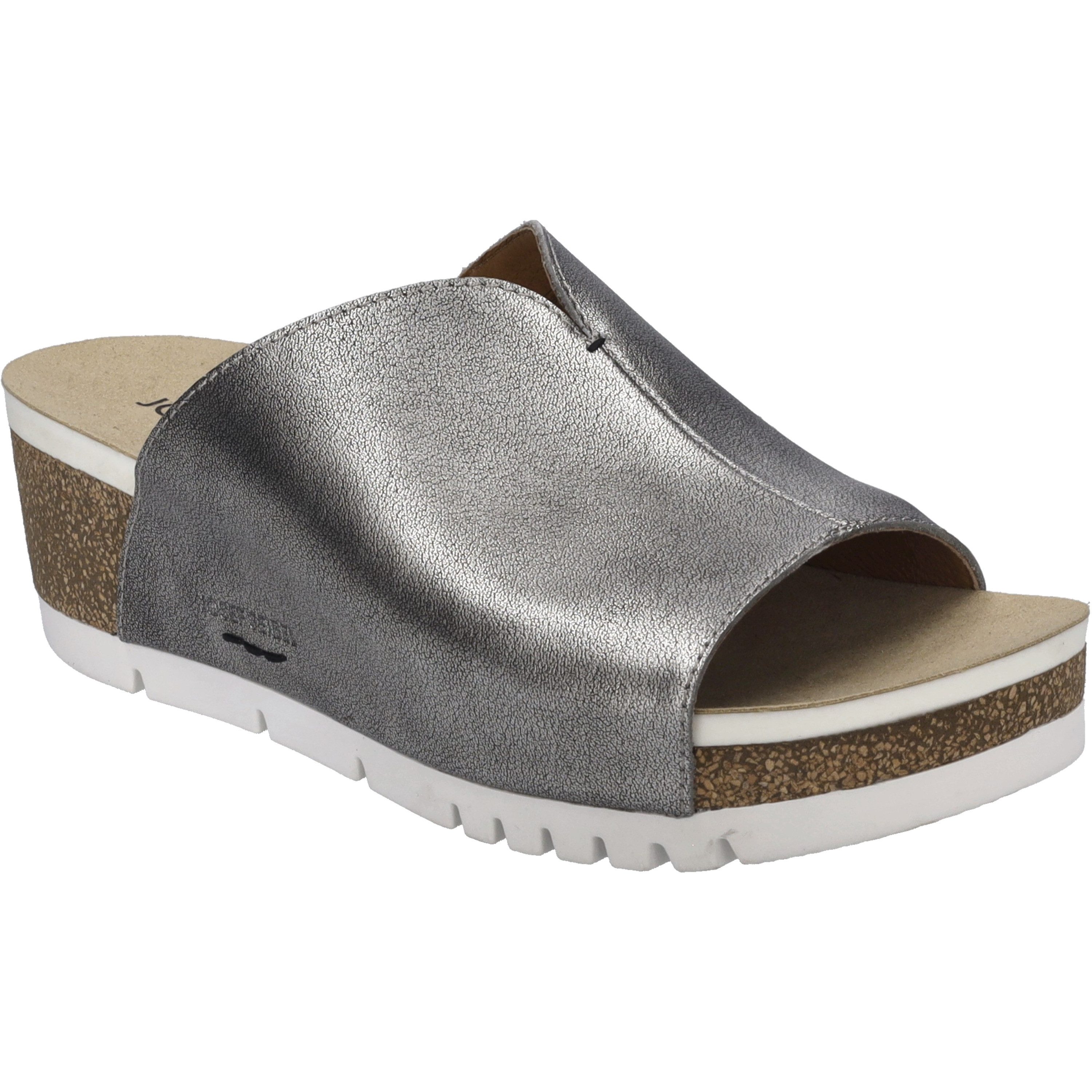 Quinn 01, grau Sandale