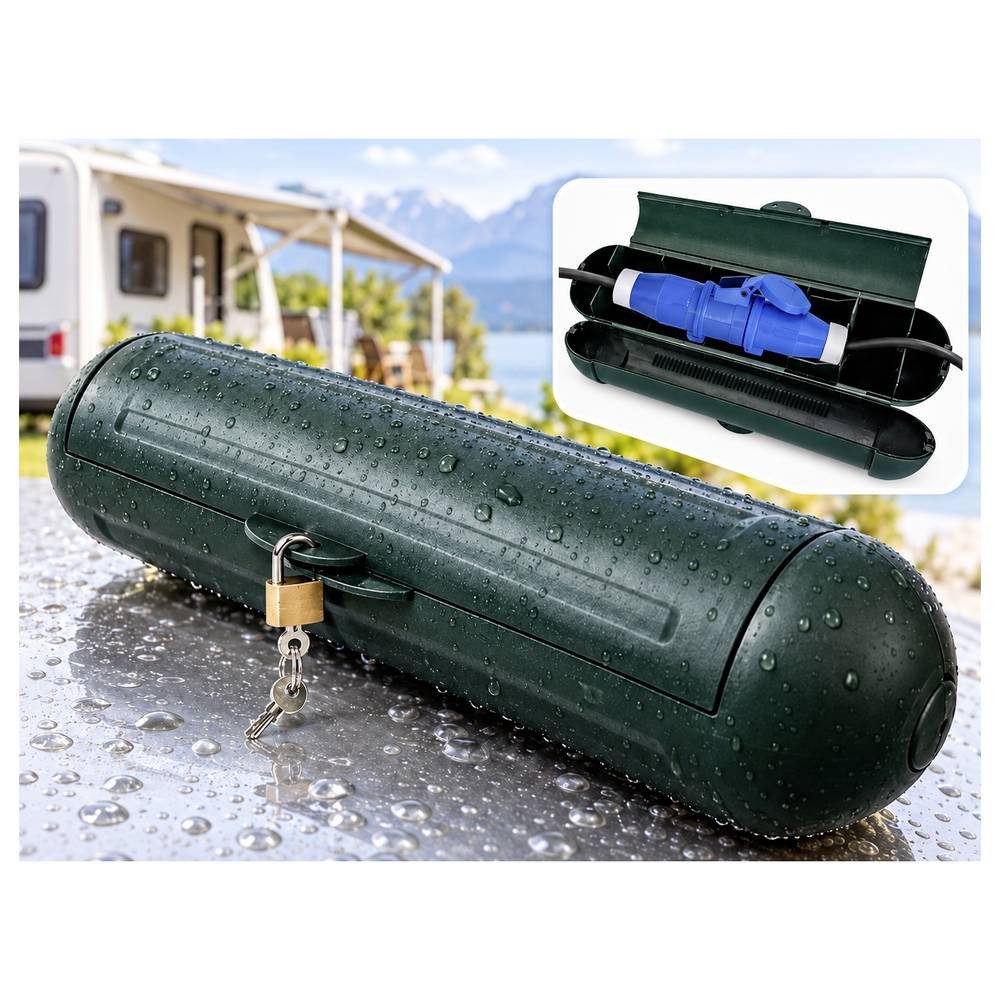 IWH Gartensteckdose Sicherheitsbox für CEE Stecker 019603 – Bild 2 von 4