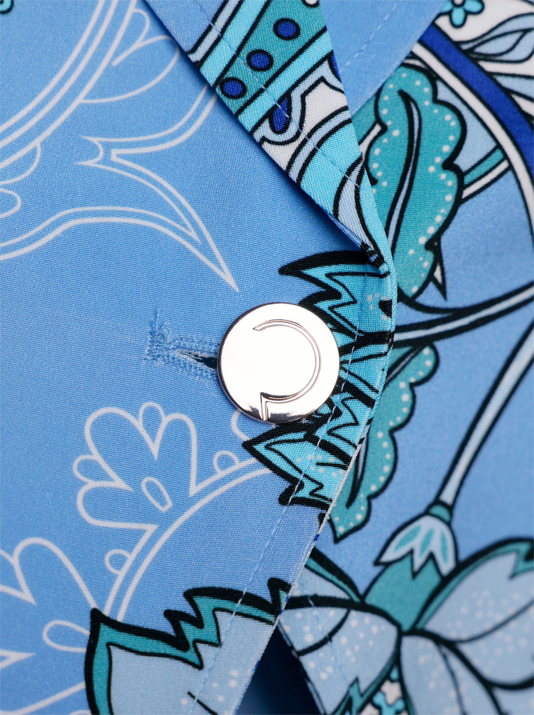 creation L Blusenblazer Seiden-Blazer Langarm