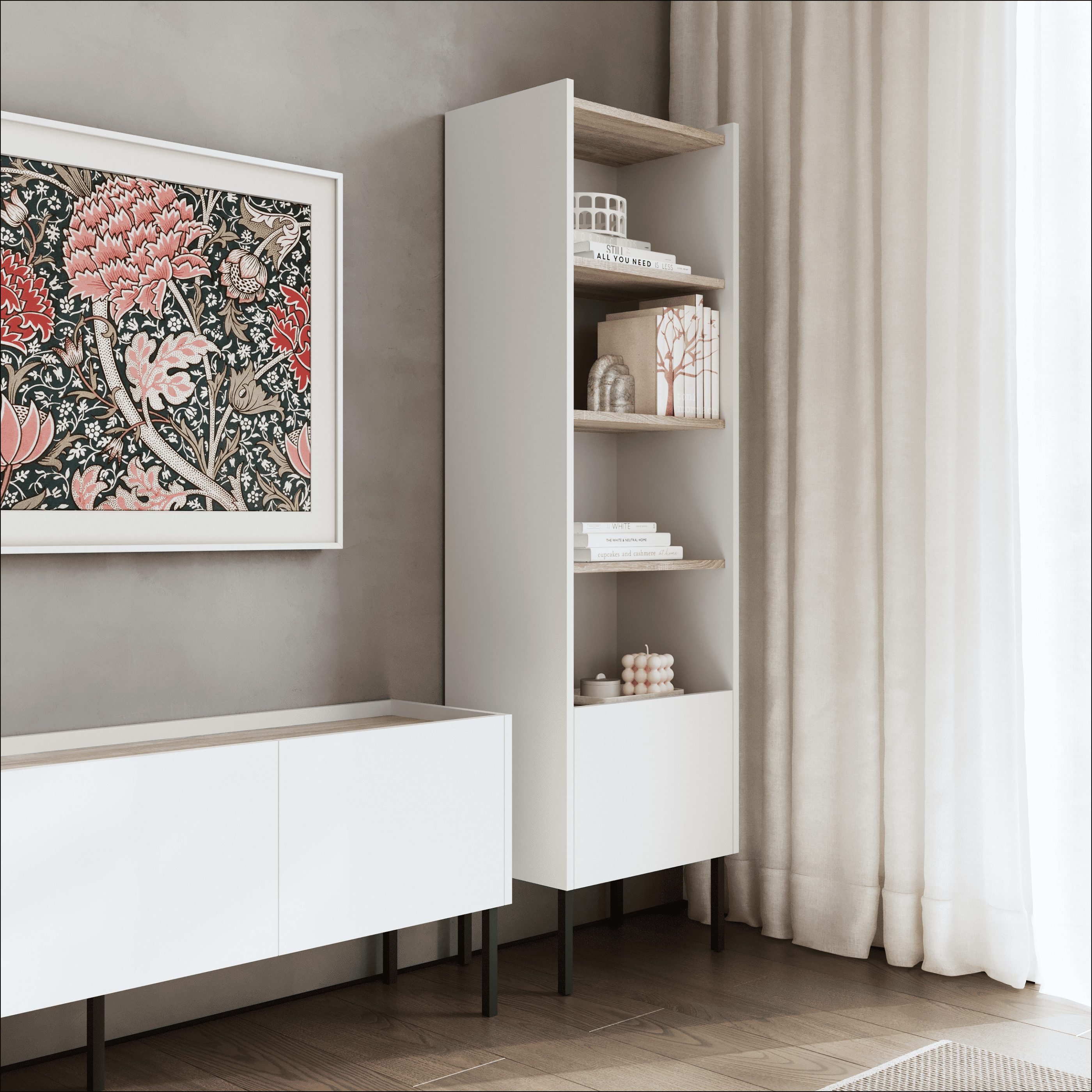 Platan Room Hochschrank DUO Regal 50 günstig online kaufen