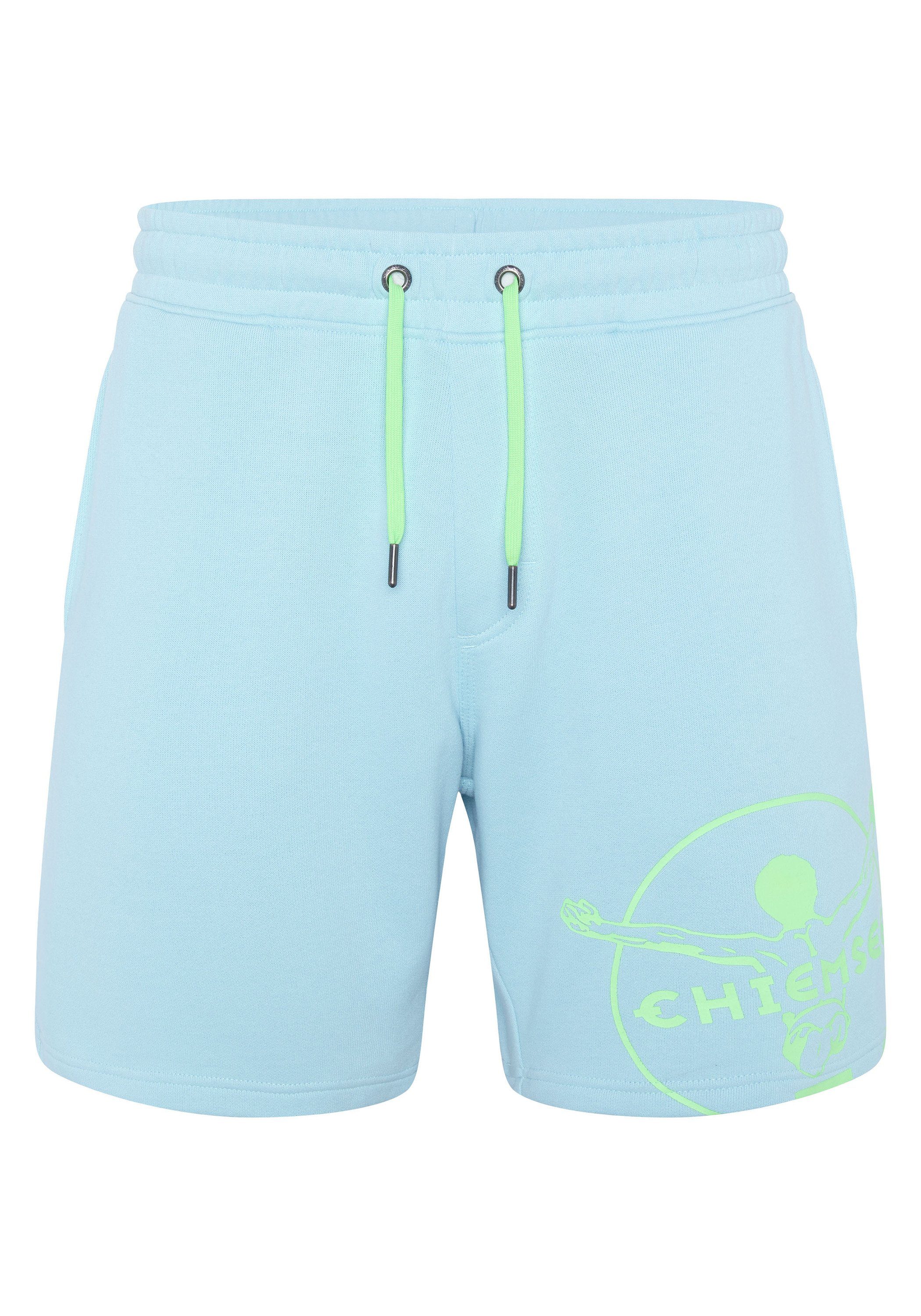 Chiemsee Bermudas Bermuda Shorts aus Baumwollmix im Label-Look 1 Sky Blue
