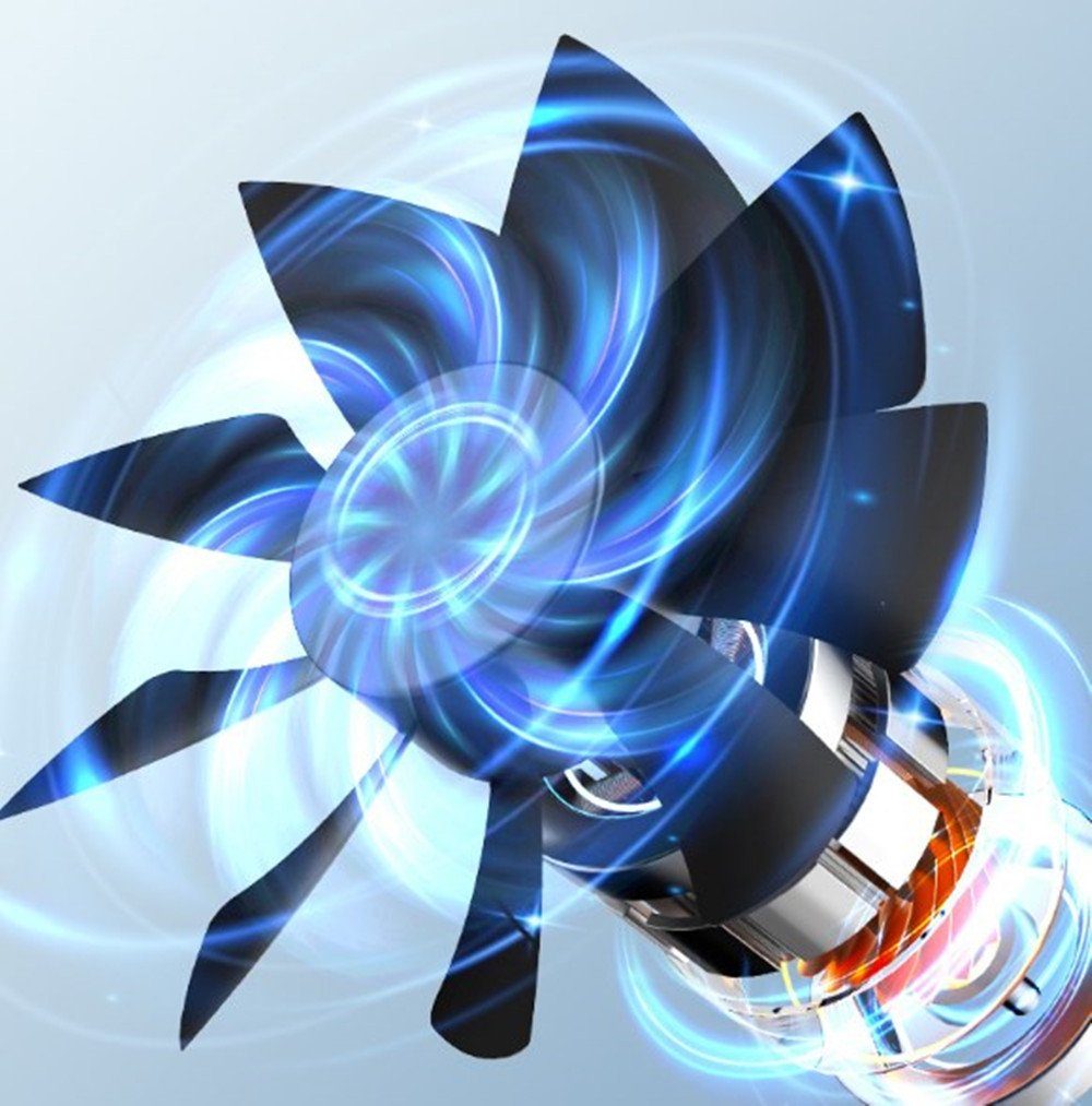 XDeer Heizkörper Mobile Klimageräte,Tragbarer Kühlventilator Mini Lüfter mit 2, Windgeschwindigkeiten,Desktop Verdunstungskühler mit Wasserkühlung