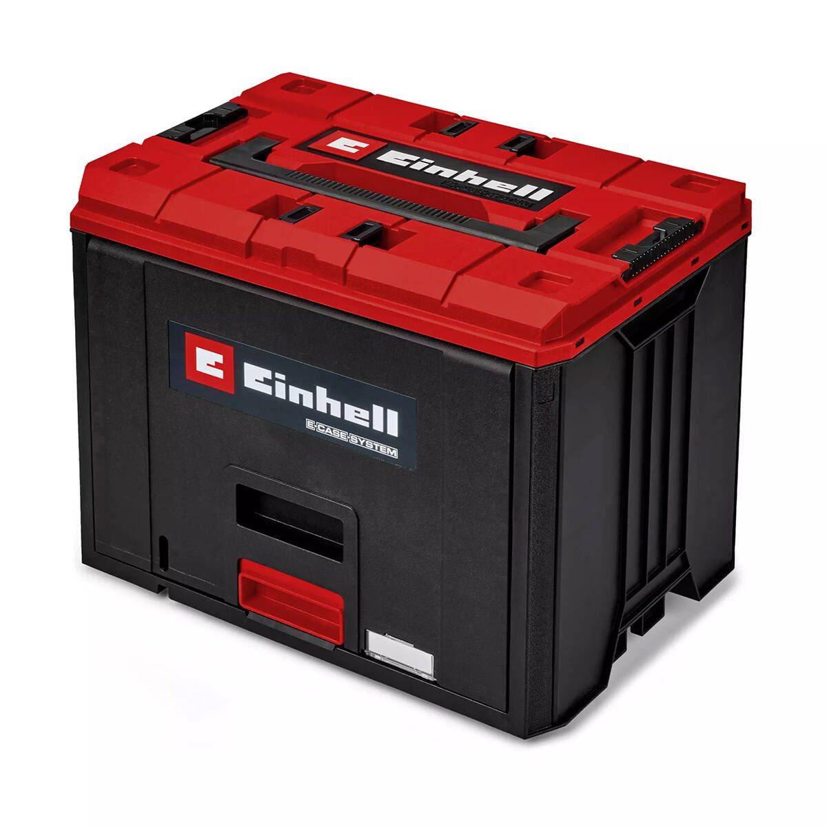 Einhell Werkzeugkoffer E-Case FlipFront (Solo), modular, belastbar bis 45 kg, verriegelbar
