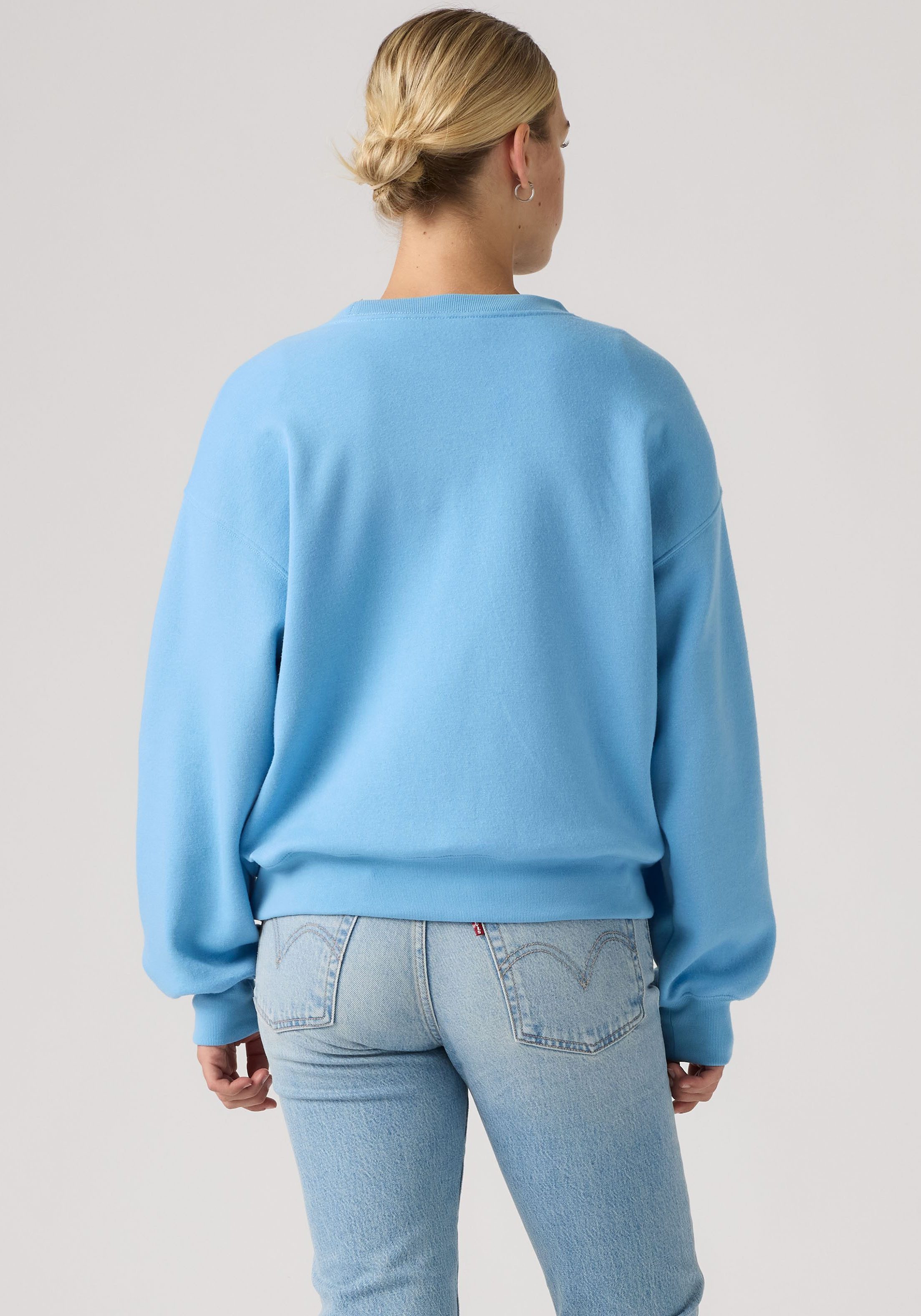 Levi's® Sweatshirt EVERYDAY CREW SWEATSHIRT mit kleinem Logo auf der Brust – Bild 3 von 5