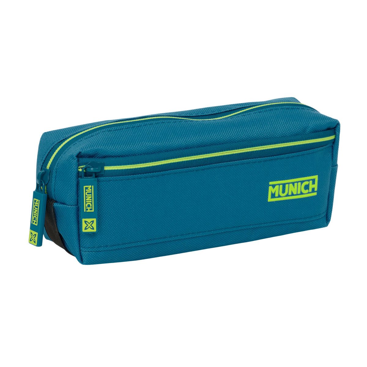 Munich Federtasche 22 x 85 x 6 cm Federmappe Munich Land Schwarz grün 22x8,5x6 cm