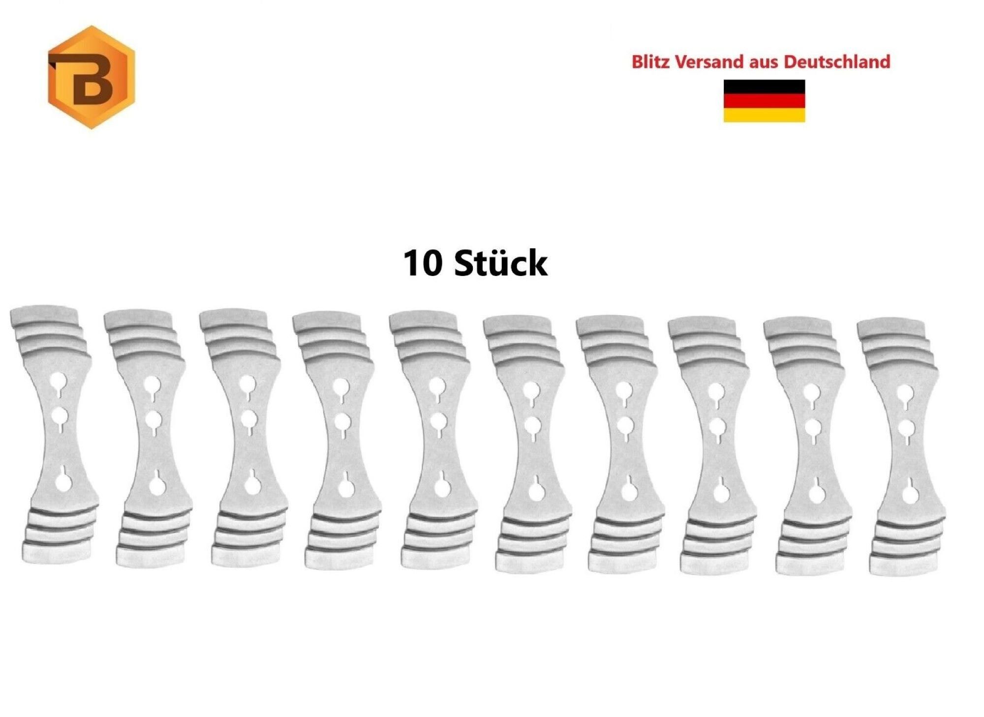 Montegoni Kerzenhalter 1/2/5/10 Stück Dochthalter 6 bis 9cm anpassbar (10 S günstig online kaufen