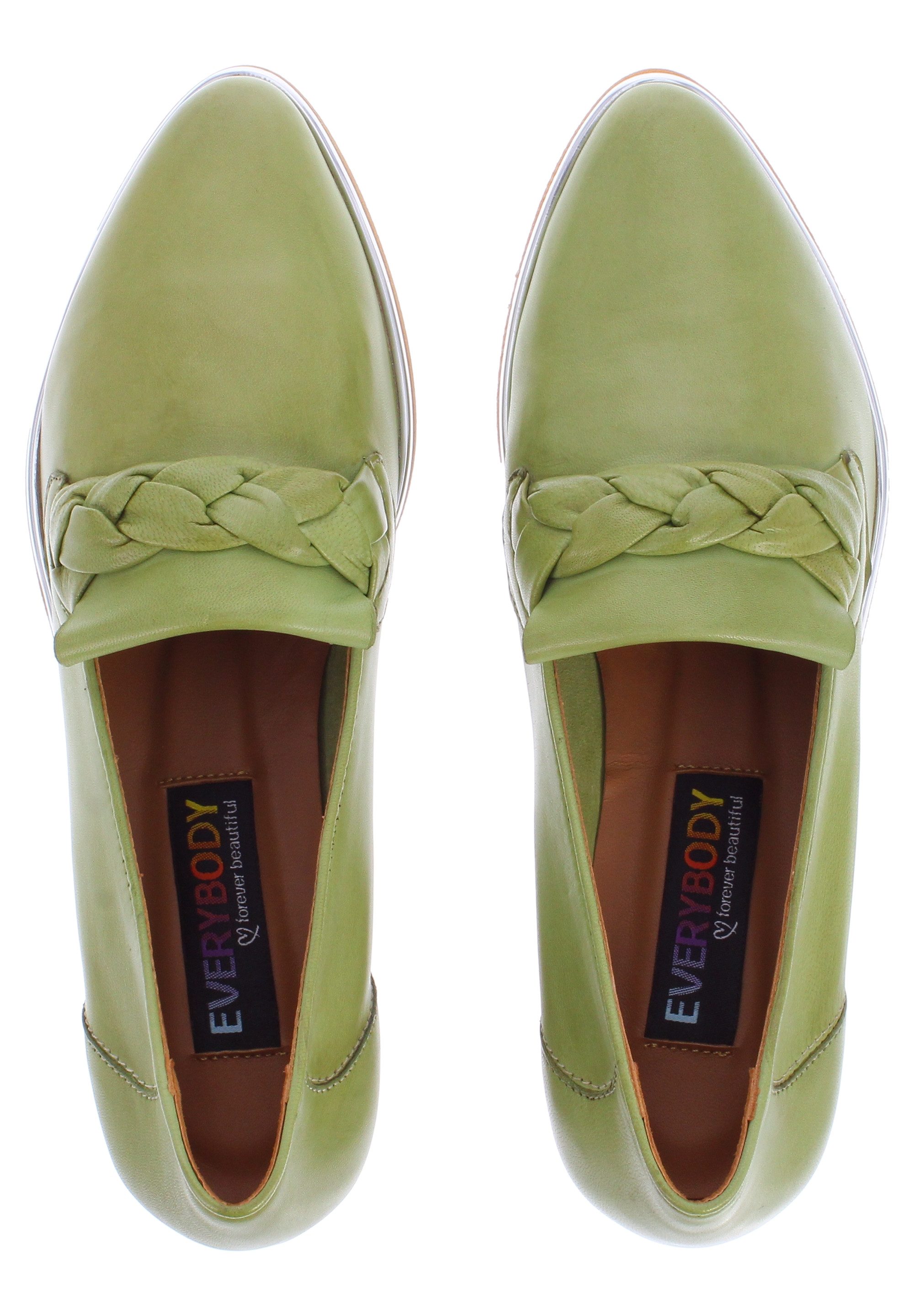 Everybody BULLATA - Loafer mit Flechtriemchen Slipper