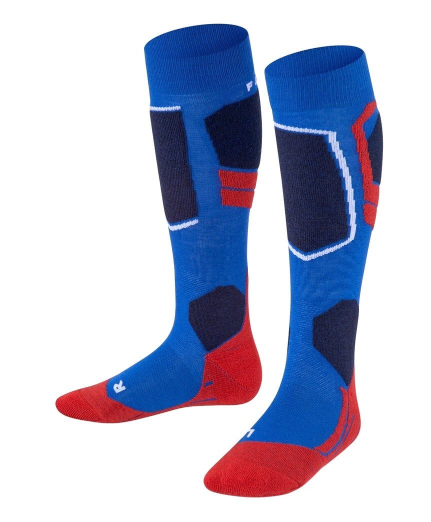 Skisocken SK4 Advanced Skiing Kniestrümpfe royalblau Kinder - 1 Paar