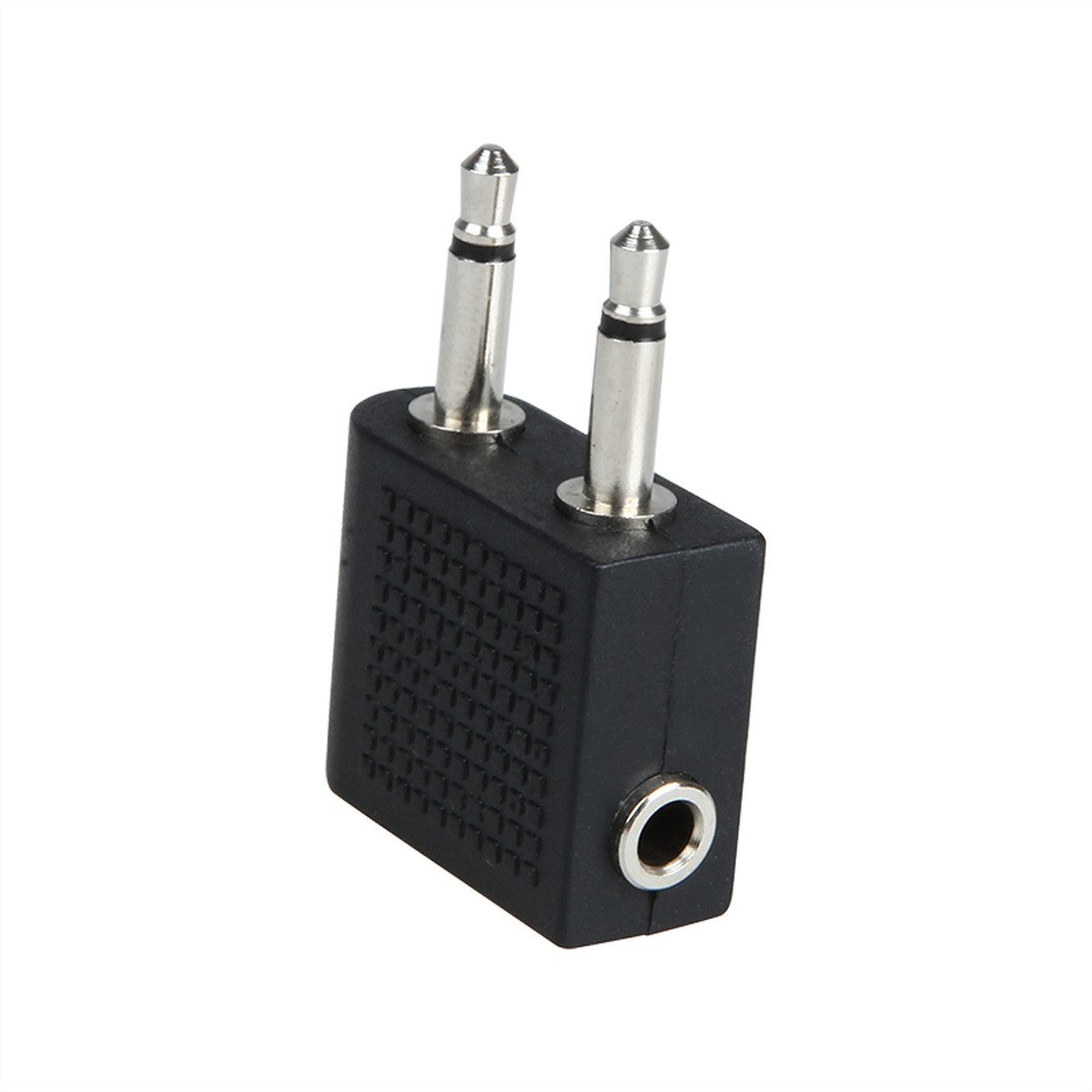 SKROSS Airplane Audio Adapter Audio- & Video-Adapter Klinke 3,5 mm, 3-polig Stereo (Mini-Klinke) Männlich (Stecker) zu Klinke 3,5 mm, 3-polig Stereo (Mini-Klink – Bild 2 von 2