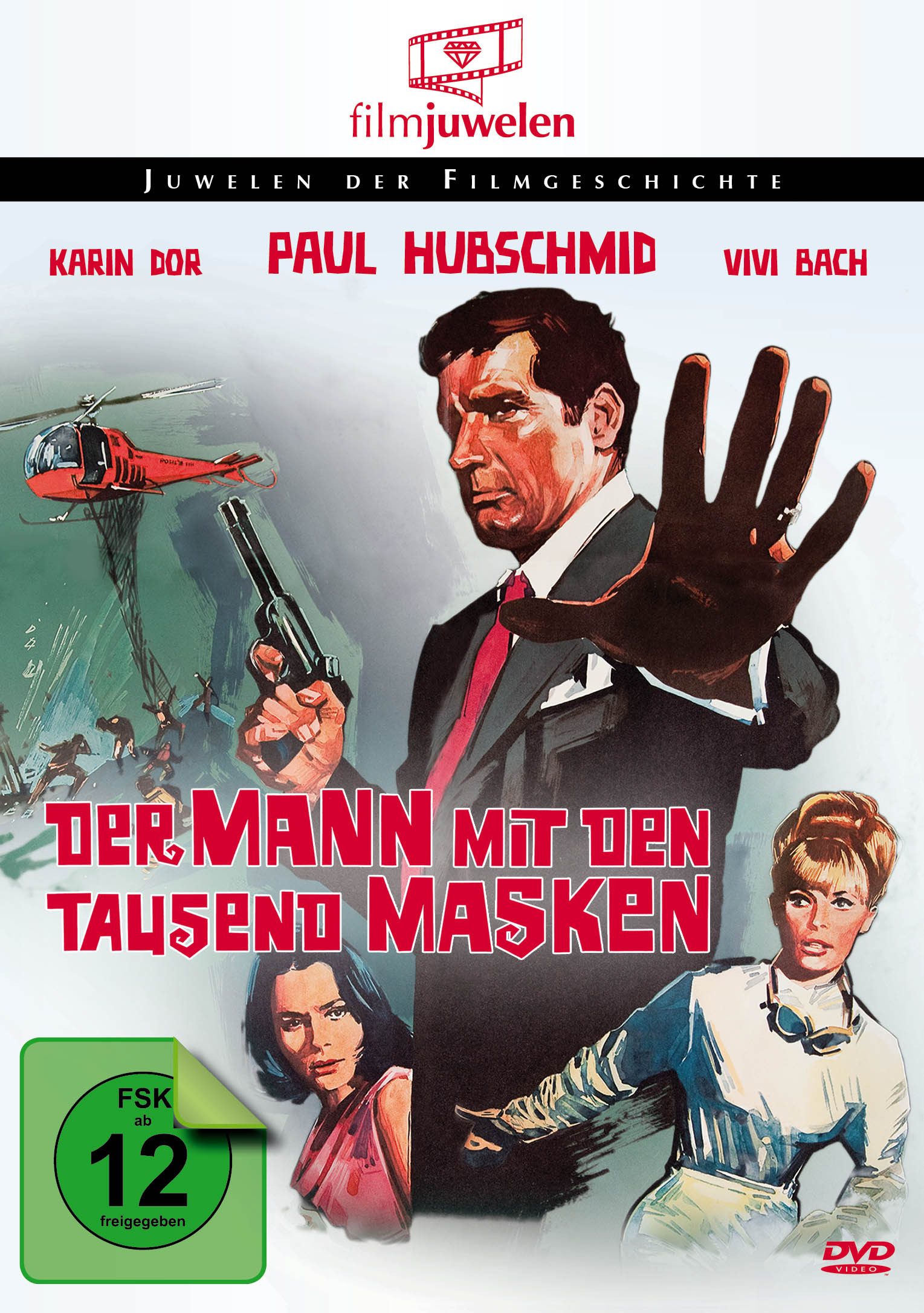 Fernsehjuwelen DVD Der Mann mit den tausend Masken (DVD), (1-St)