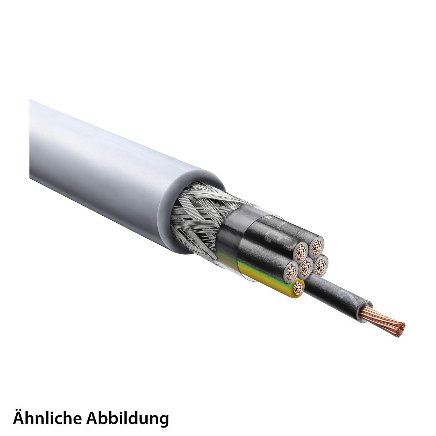Lapp Kabel Titel:ÖLFLEX Classic 115 CY 4G6mm² AD 14,2mm Elektro-Kabel, (1 cm)