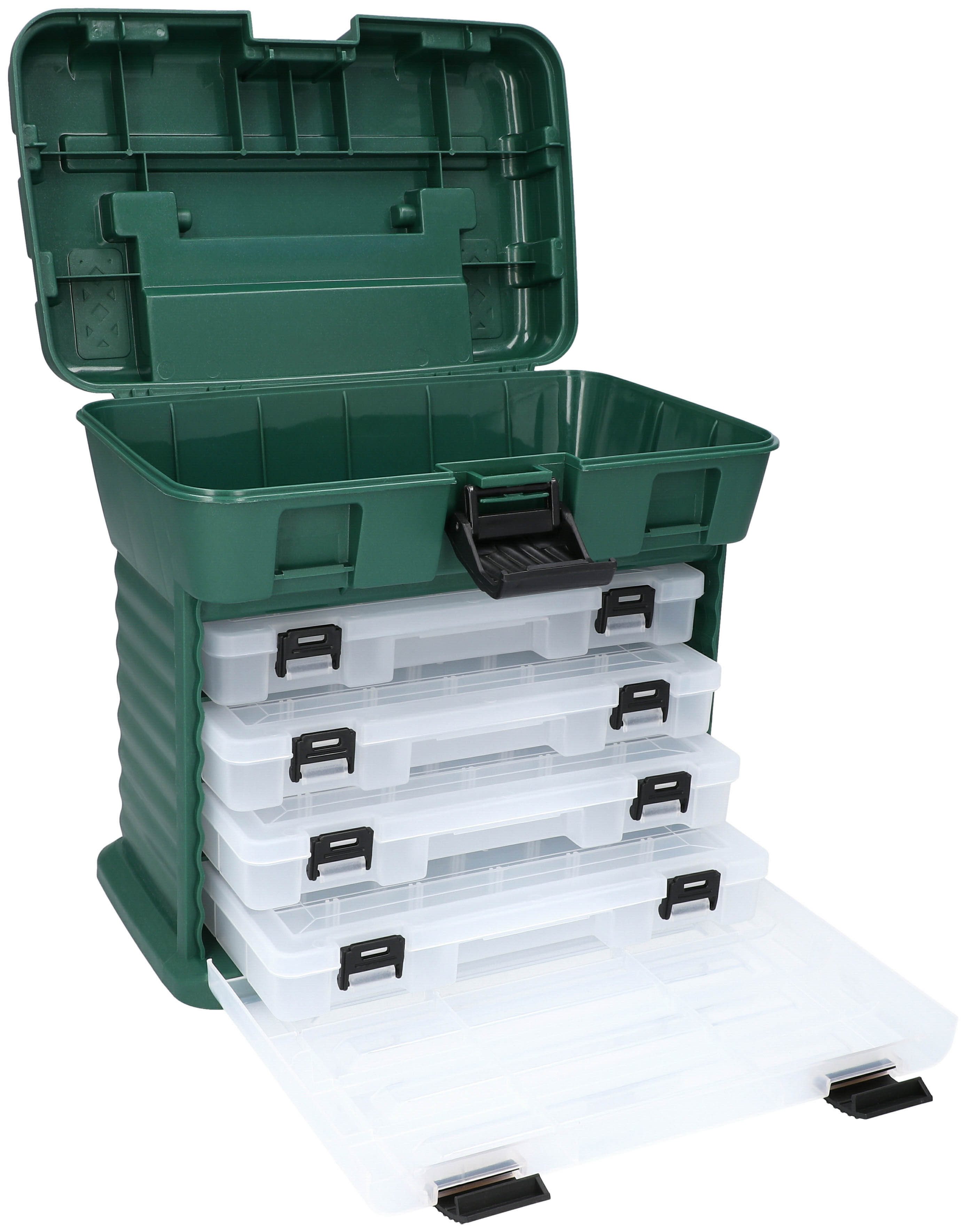 MIKADO Total Fishing Transportbehälter Box für Zubehör 27,5x17x26cm - Angeln Werkstatt Multifunktional, (1-St)