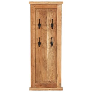 möbelando Garderobenpaneel 3011858 (BxH: 38x100 cm), aus Massivholz in braun