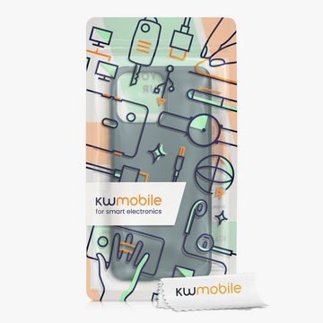 kwmobile Handyhülle Case für Honor X8, Hülle Silikon metallisch schimmernd - Handyhülle Cover