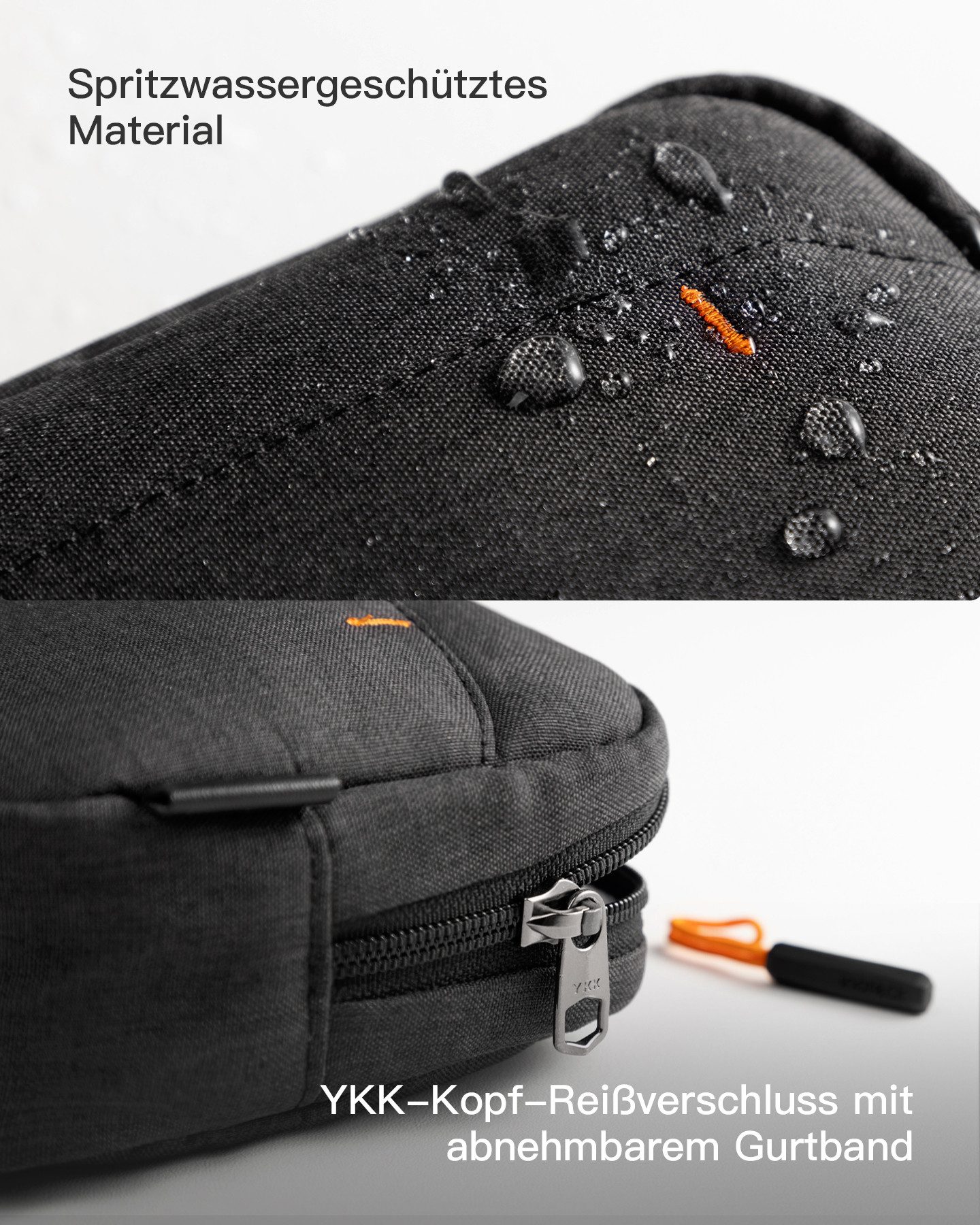 Inateck Taschenorganizer Kabeltasche Elektronik Organizer, Mehrzweck-Zubehörtasche
