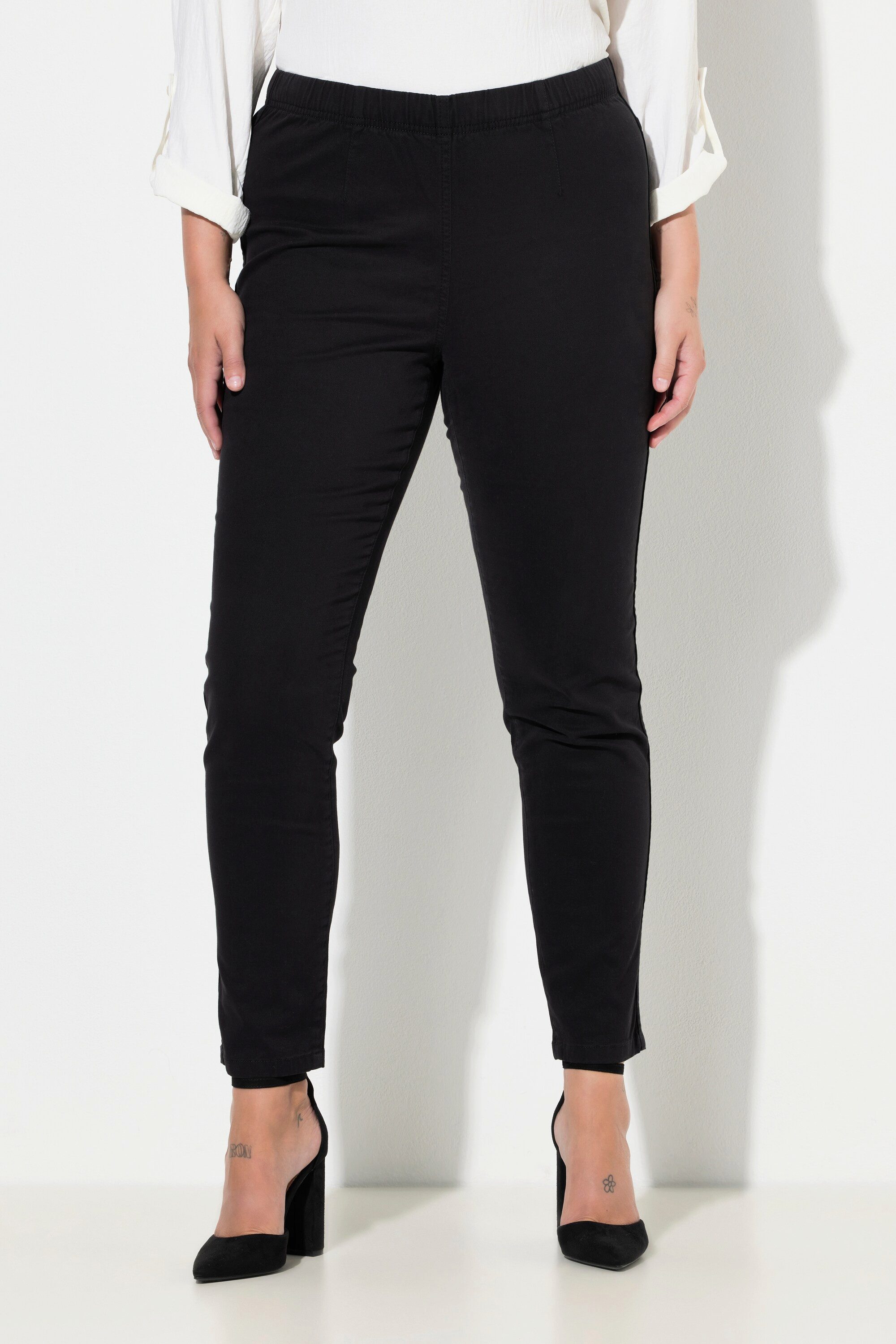 MIAMODA Schlupfhose Jeggings Slim Fit Stretchdenim Elastikbund