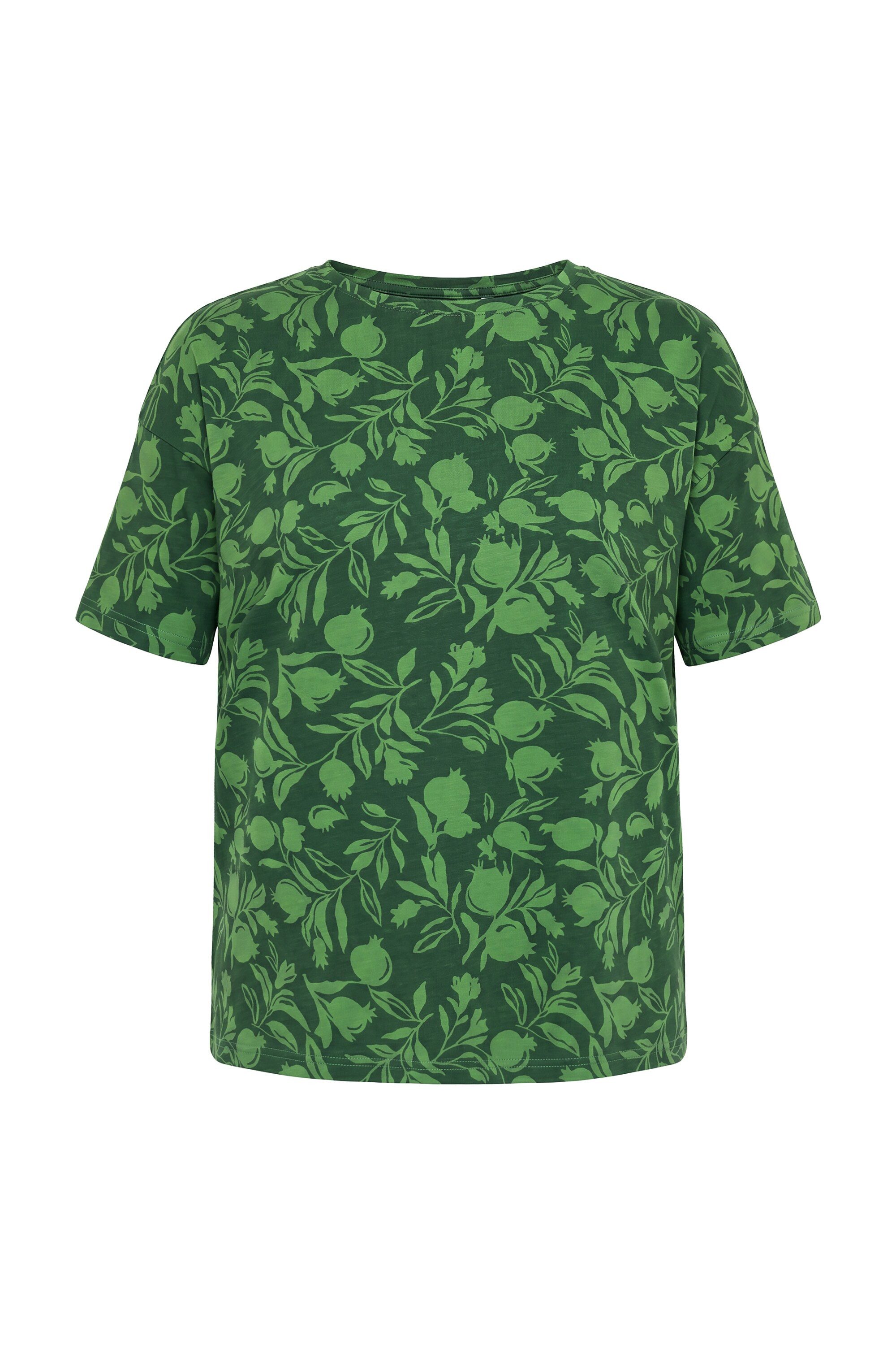 Studio Untold T-Shirt T-Shirt Oversize Shape Granatäpfel – Bild 2 von 4