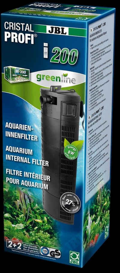 JBL GmbH & Co. KG Aquariumfilter JBL CRISTALPROFI i200 greenline Energieeffizienter Innenfilter für
