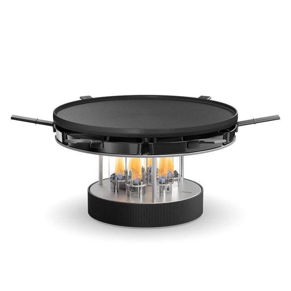 höfats Tischgrill CIRCLE 35 Tischgrill, Indoor&Outdoor Bioethanol Planchagrill, flexible Temperaturkontrolle